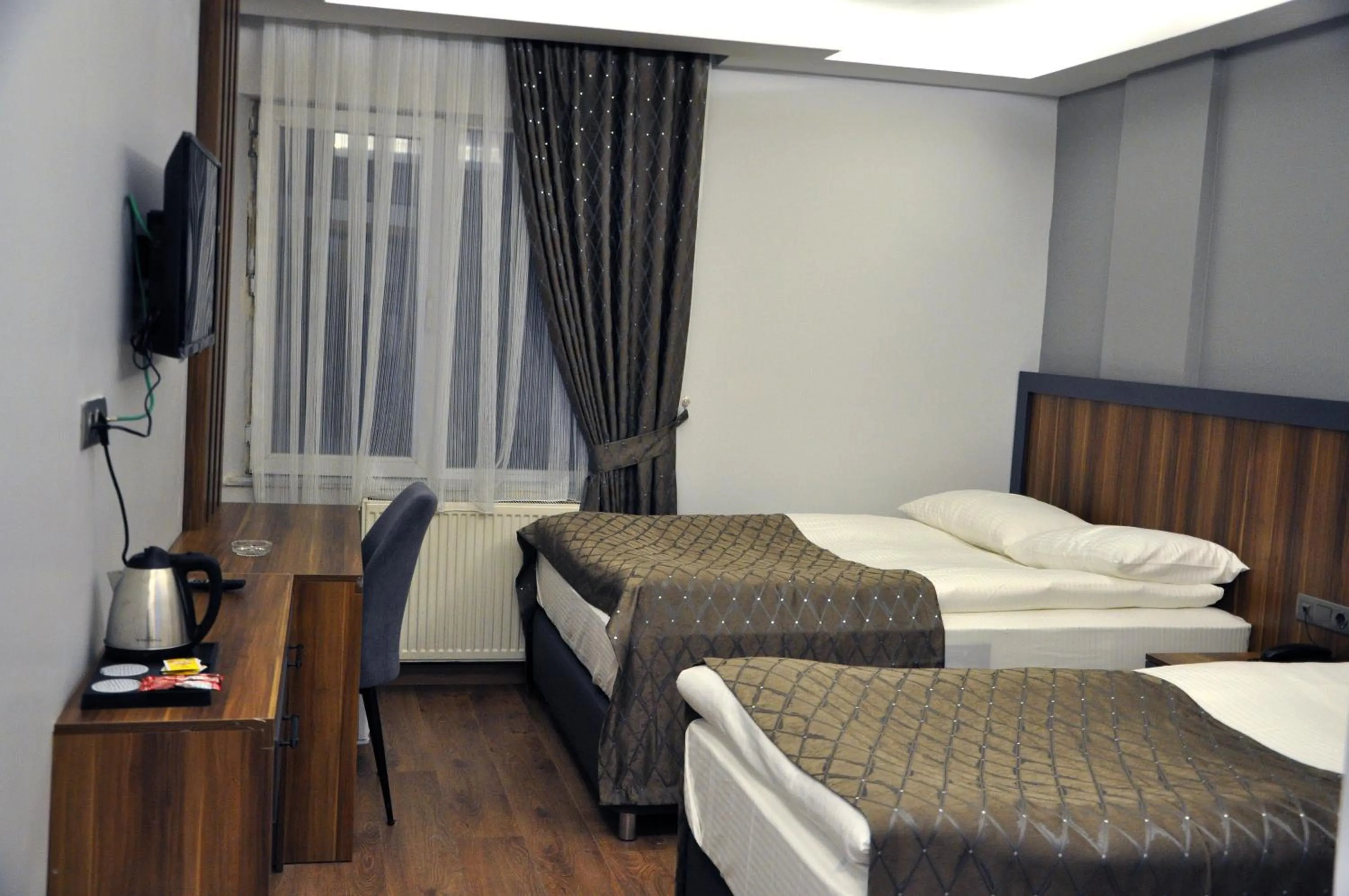 Bed in SAKA LİFE OTEL