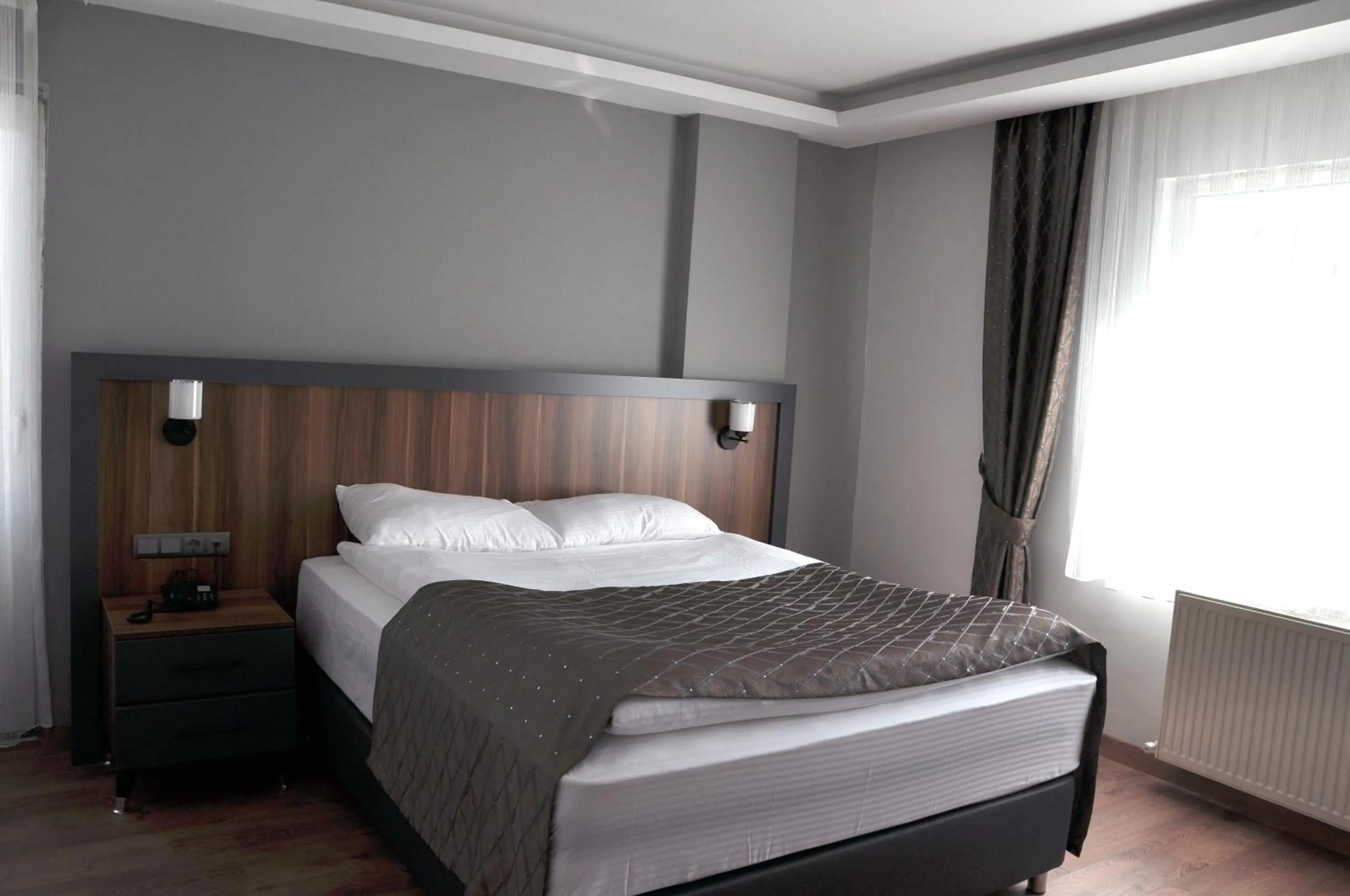 Bed in SAKA LİFE OTEL