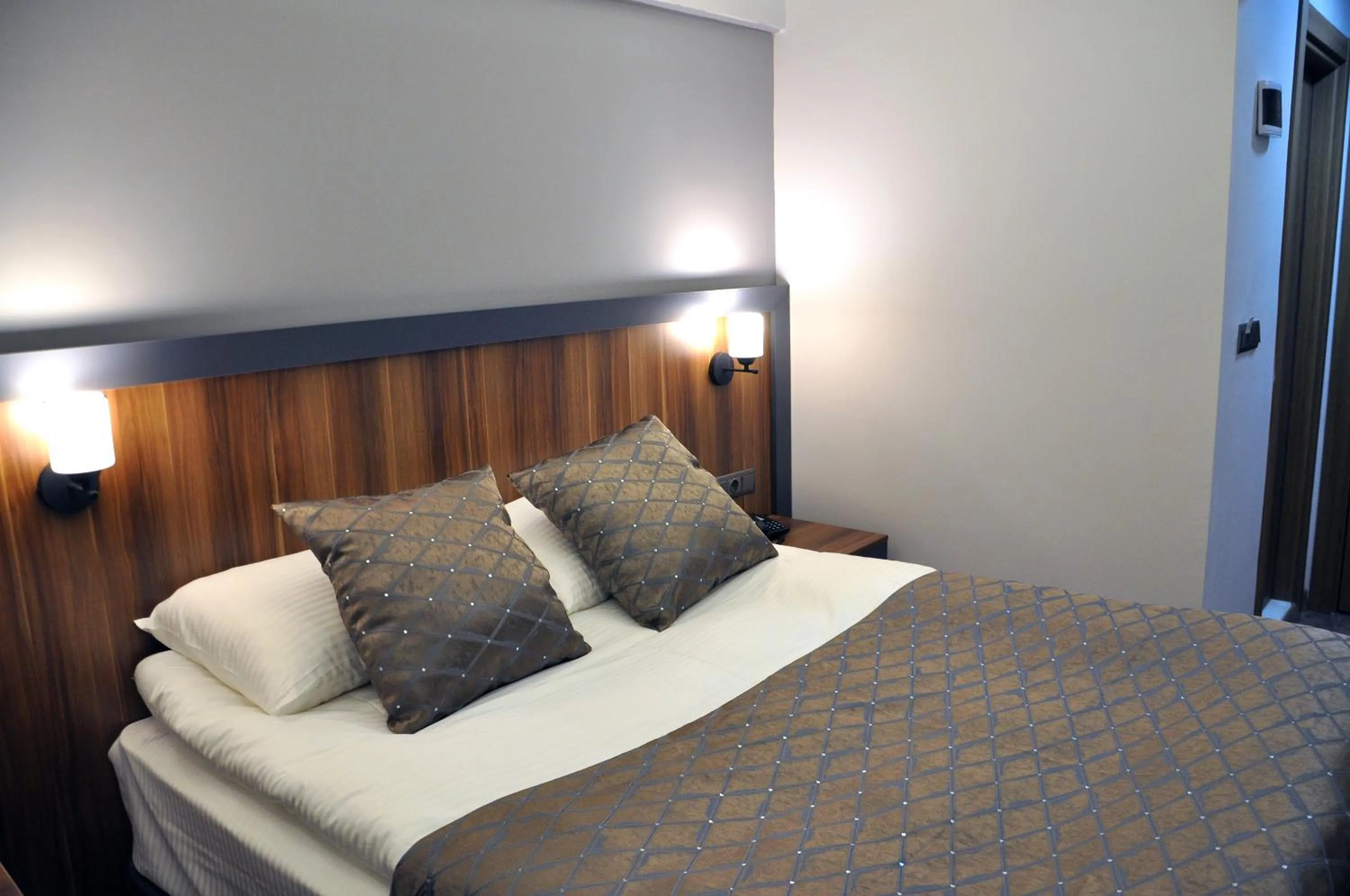 Bed in SAKA LİFE OTEL