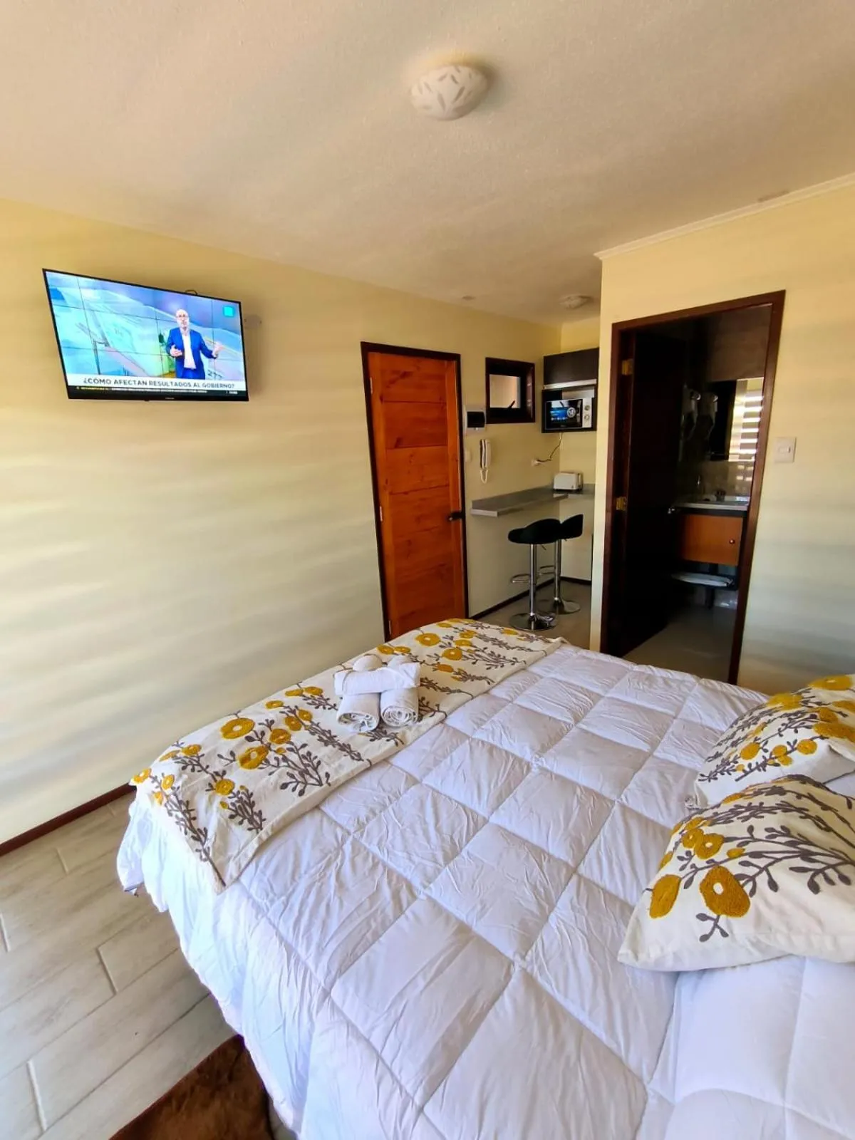 Bed in APART HOTEL EN BULNES