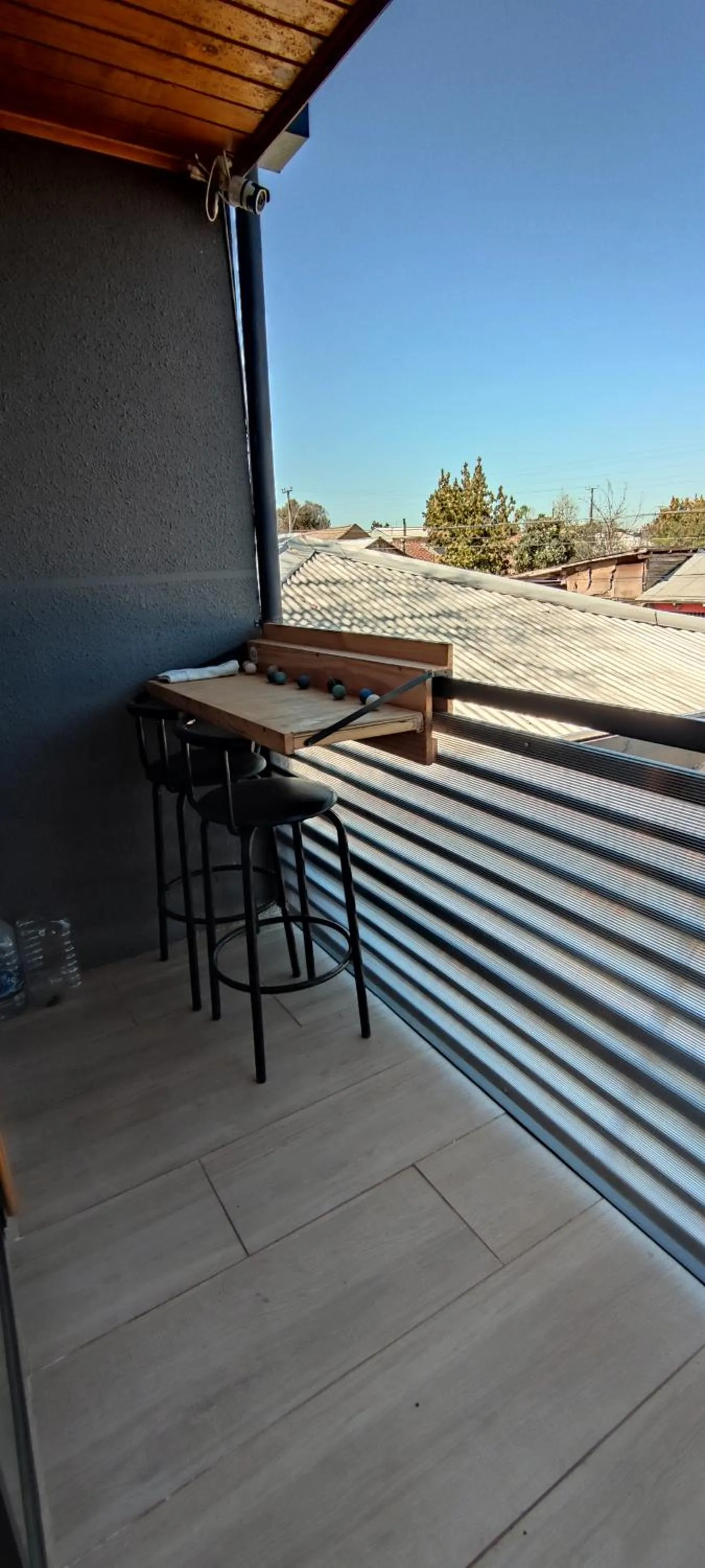 Balcony/Terrace in APART HOTEL EN BULNES