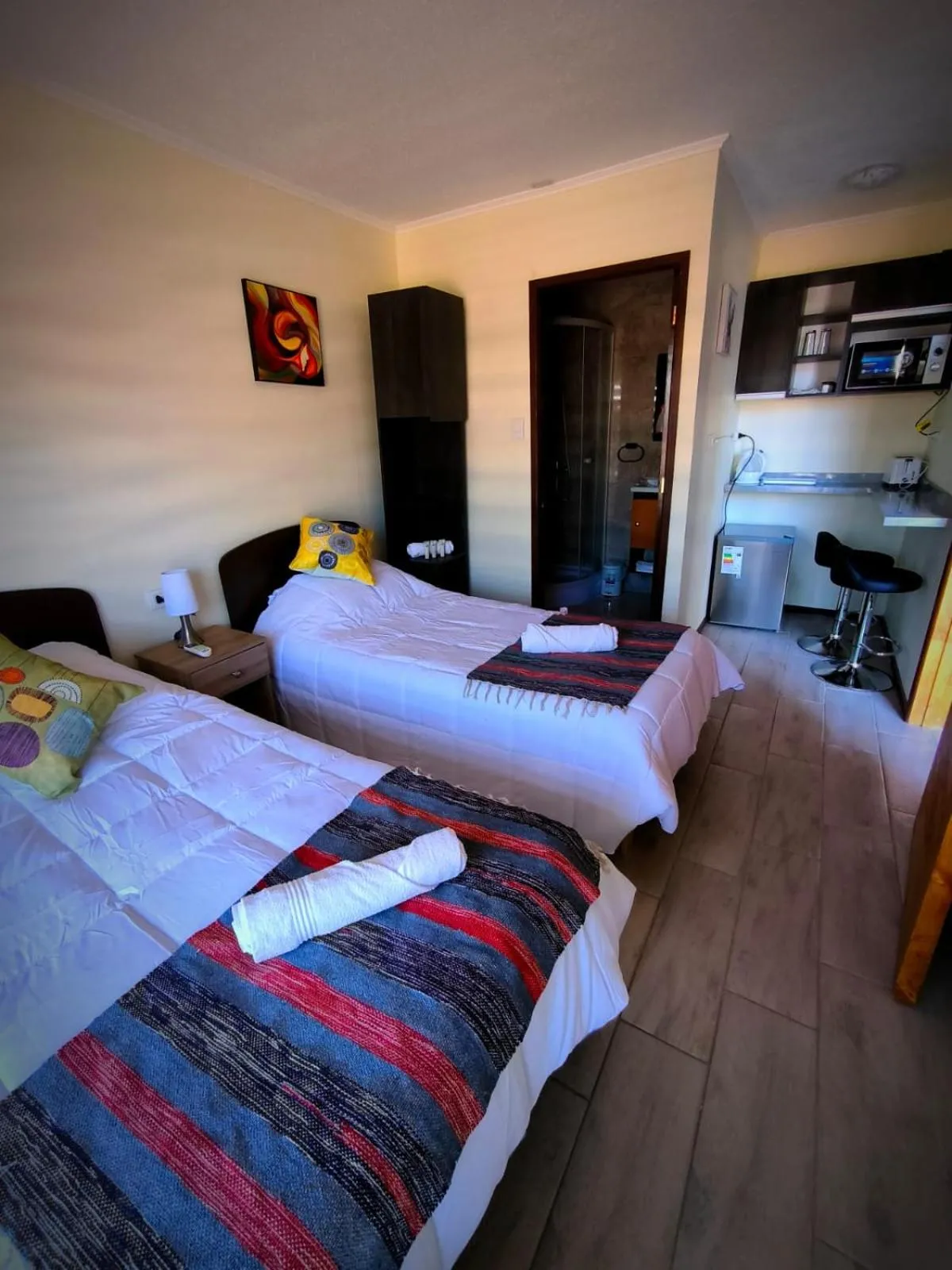 Bed in APART HOTEL EN BULNES