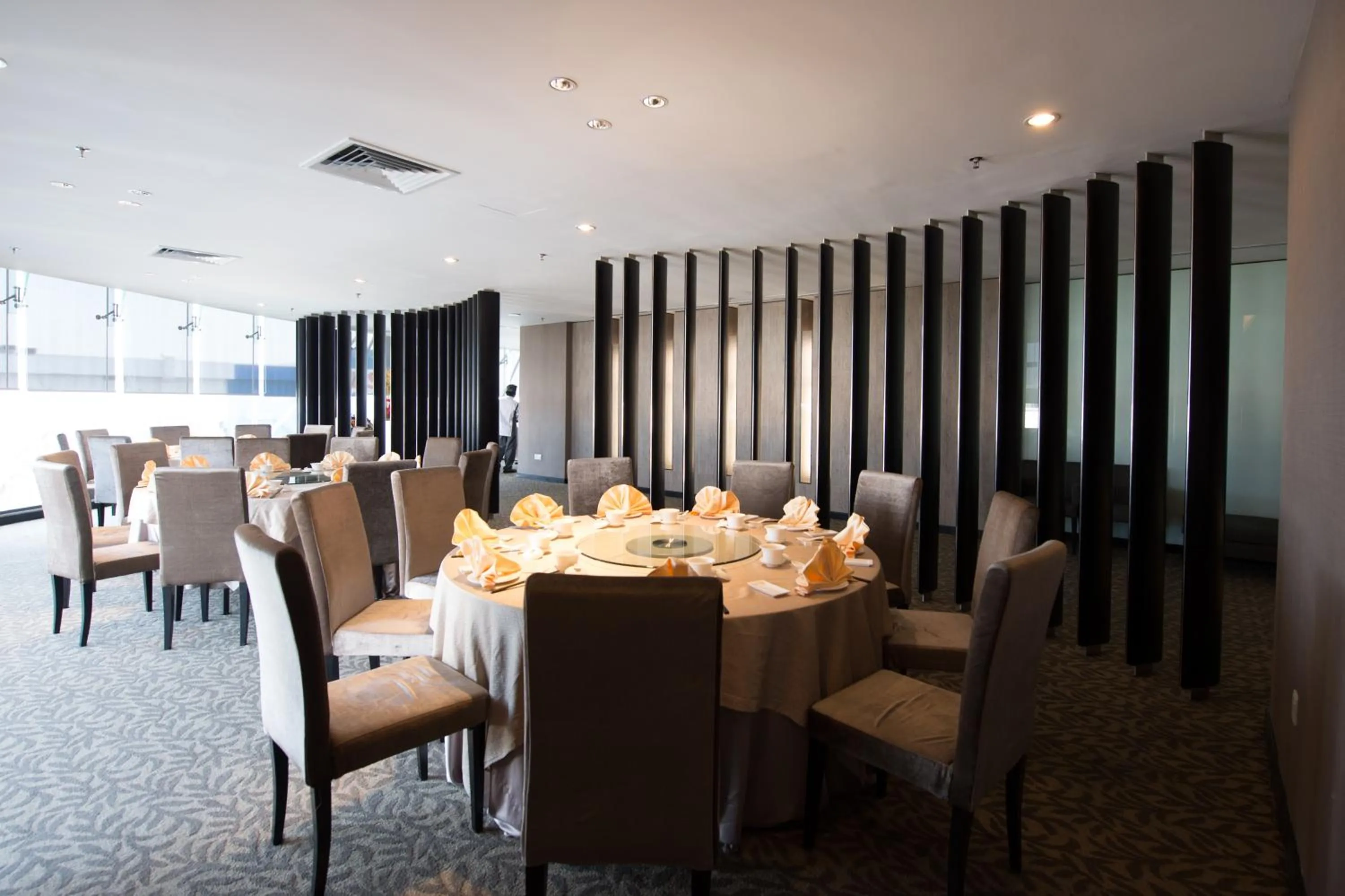 Dining area in Grand Alora Hotel
