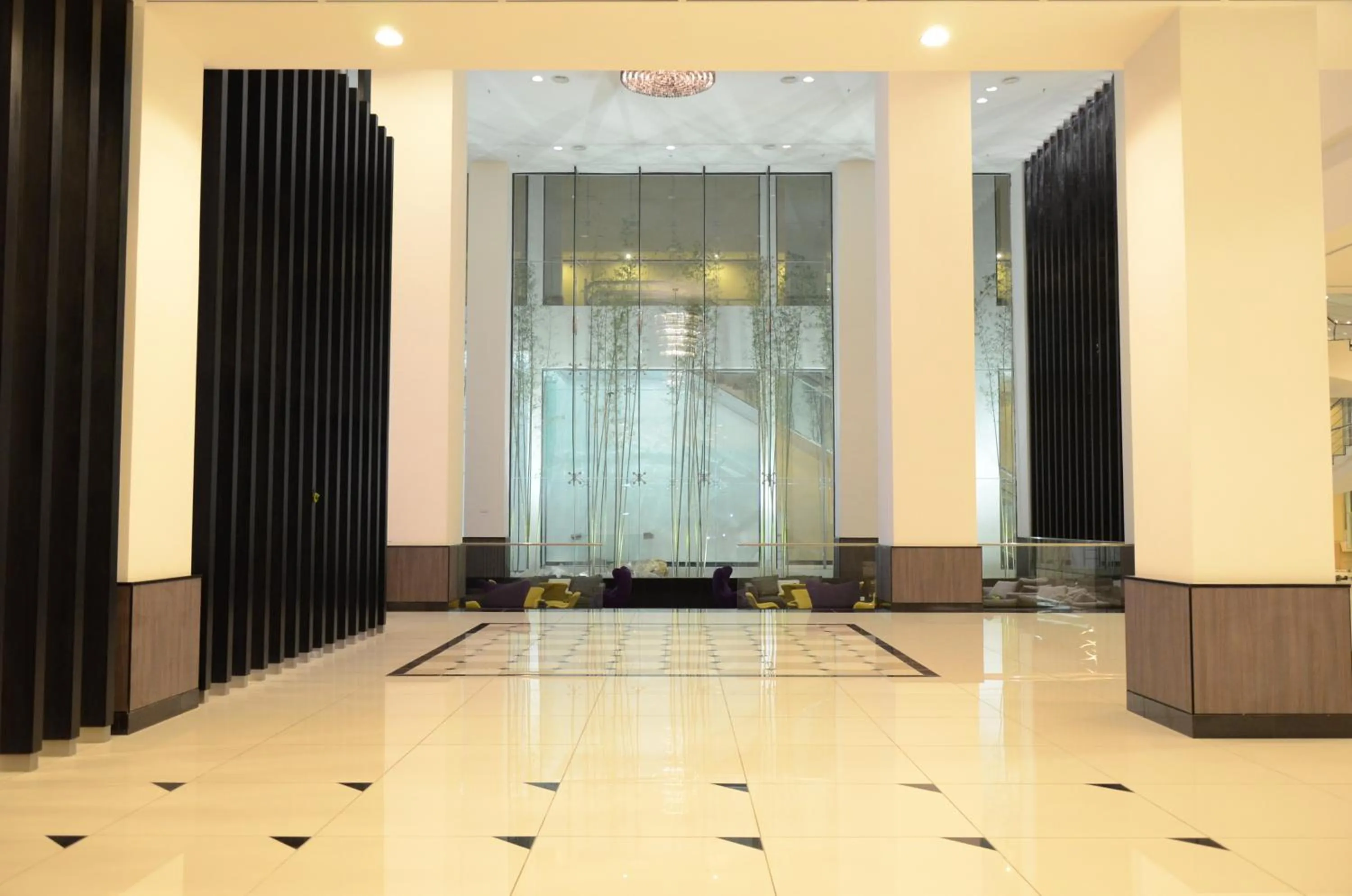Lobby or reception in Grand Alora Hotel