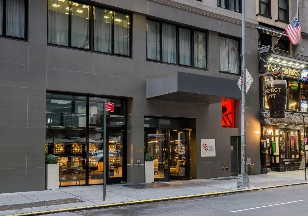 Facade/entrance in 45 Times Square Hotel Facade/entrance in 45 Times Square Hotel