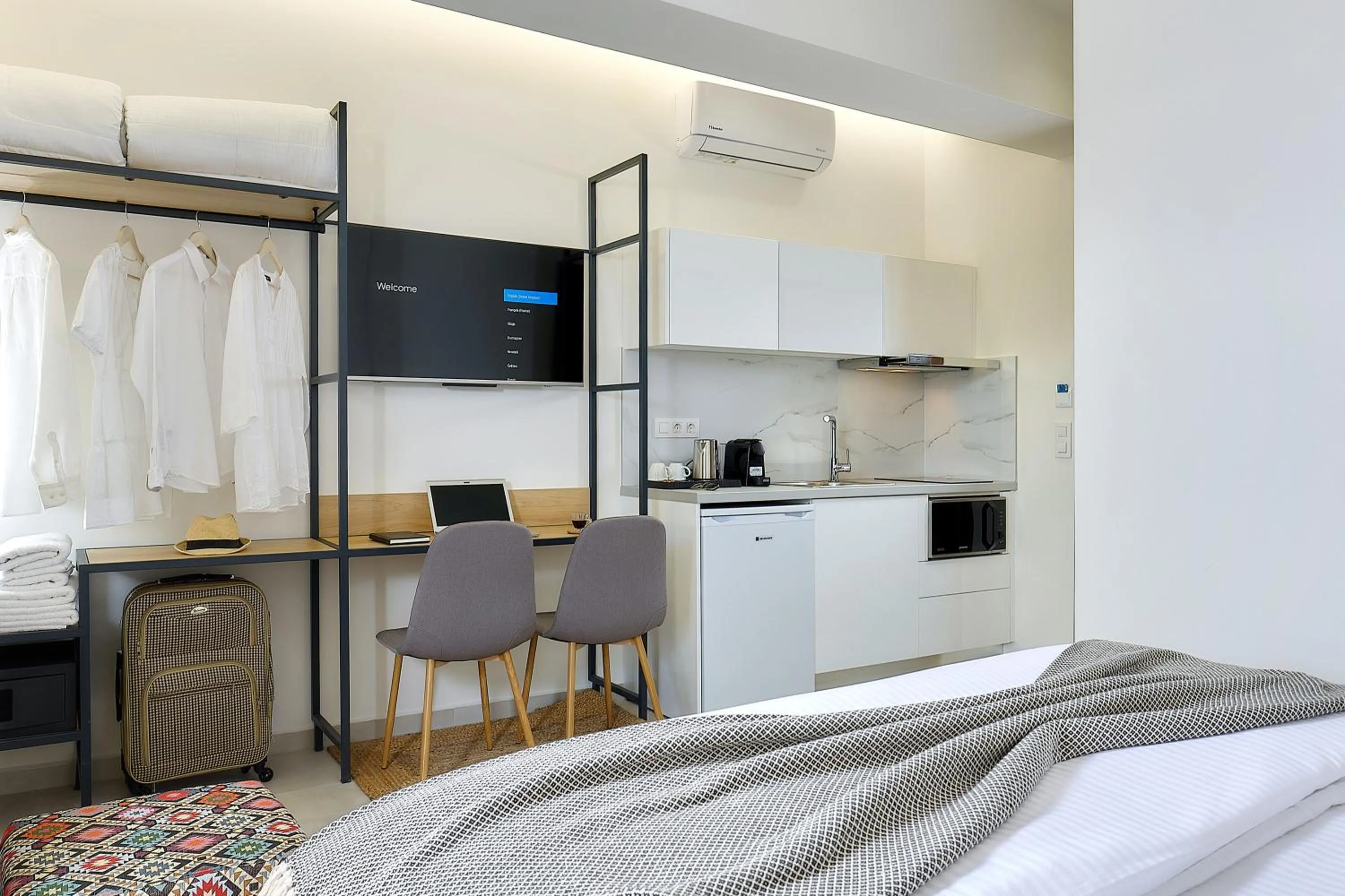 TV and multimedia, Bed in Stay 365 Heraklion Apart Hotel