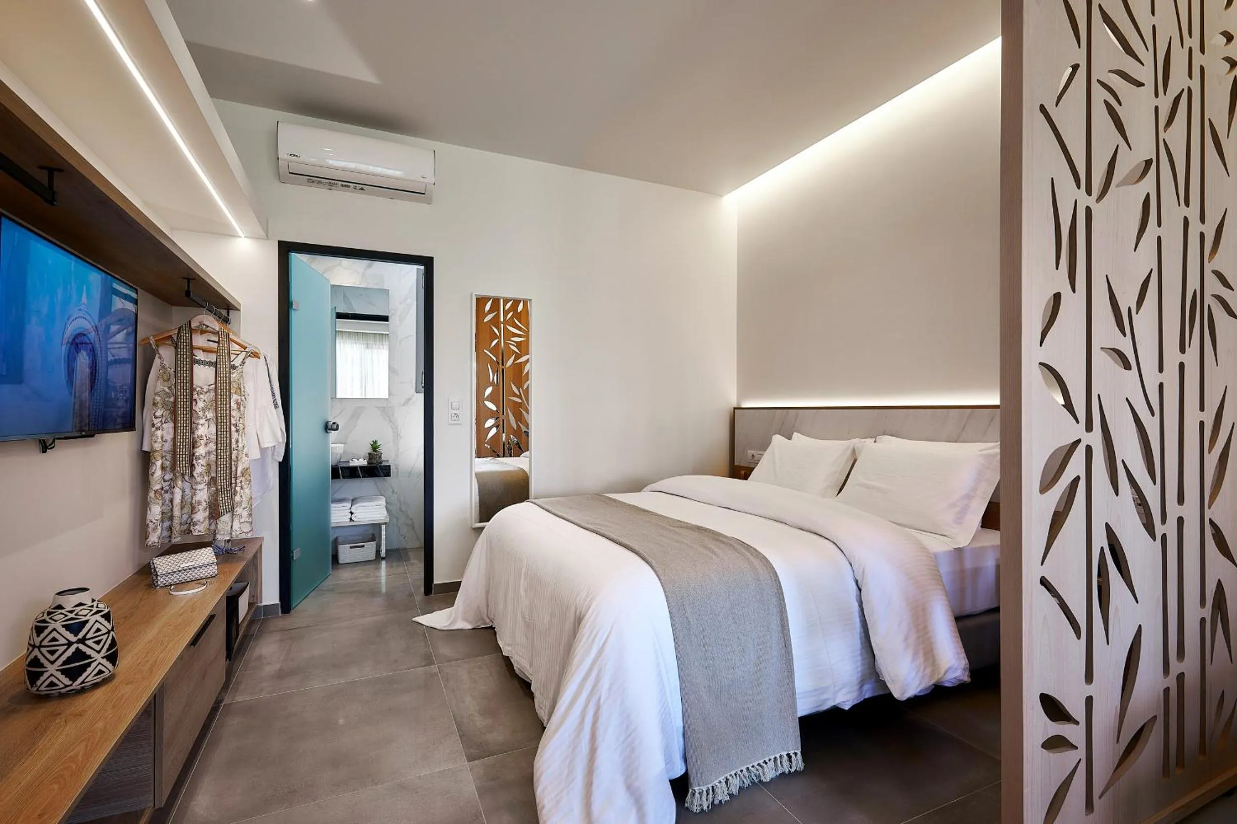 Bed in Stay 365 Heraklion Apart Hotel