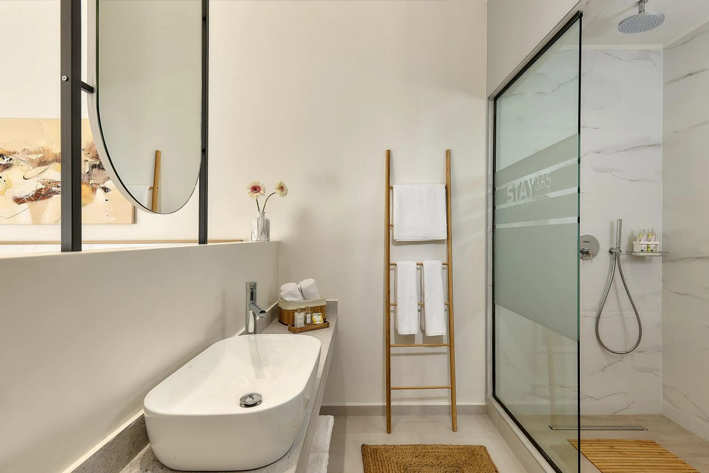 Bathroom in Stay 365 Heraklion Apart Hotel