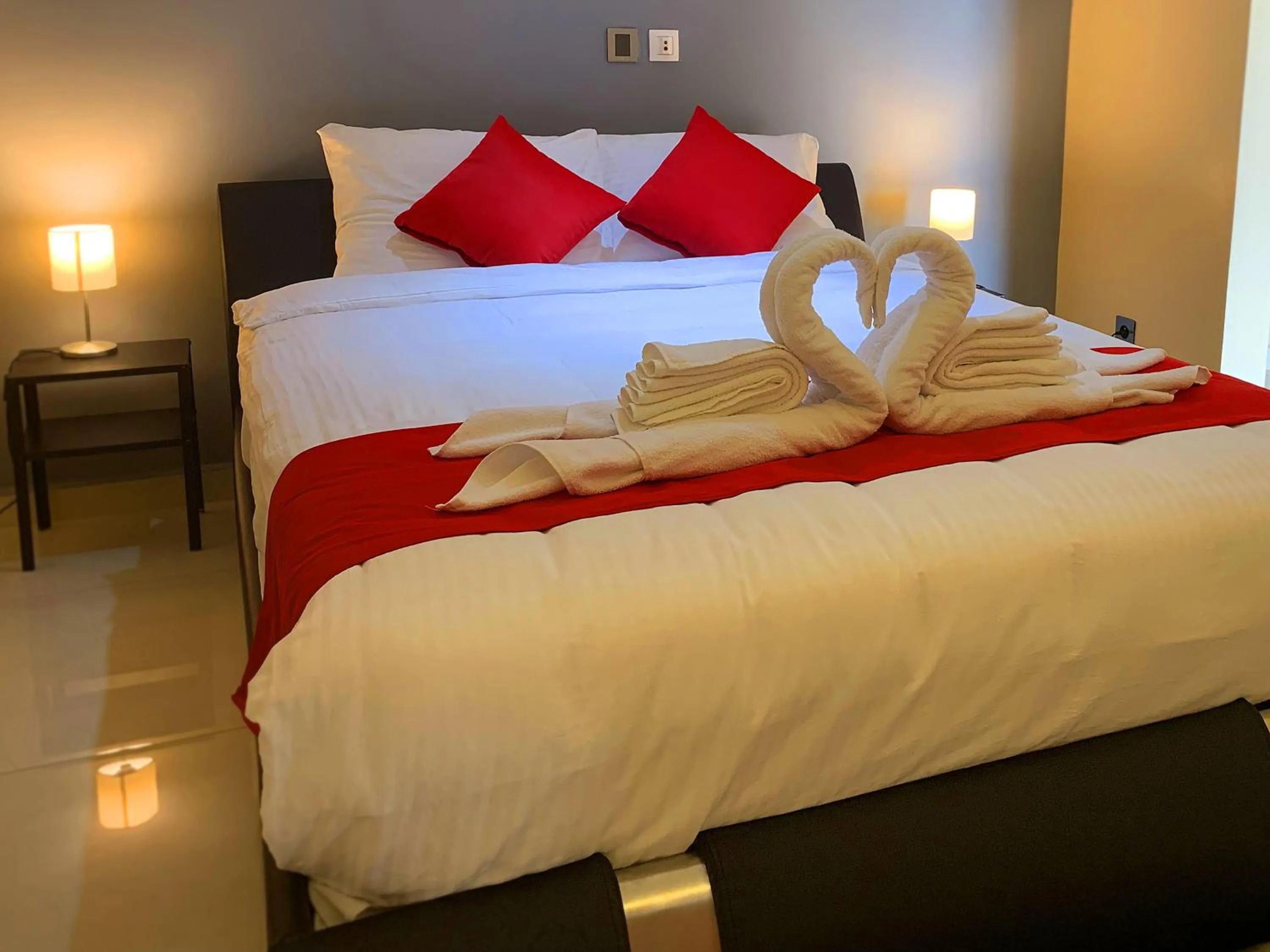 Bed in BNB Hotel Spa