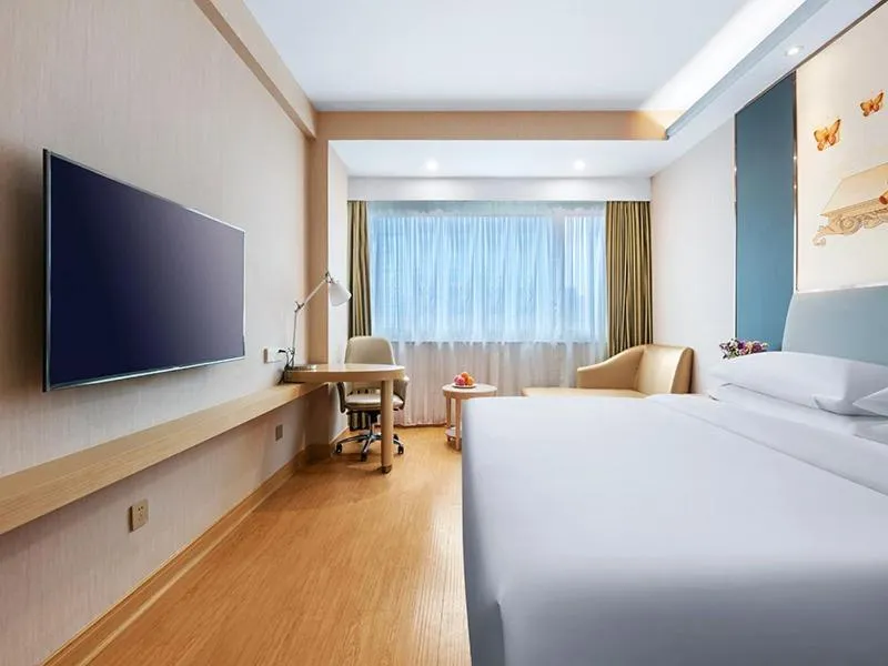 Bed in Vienna International Hotel - Hangzhou Wulin Square Branch