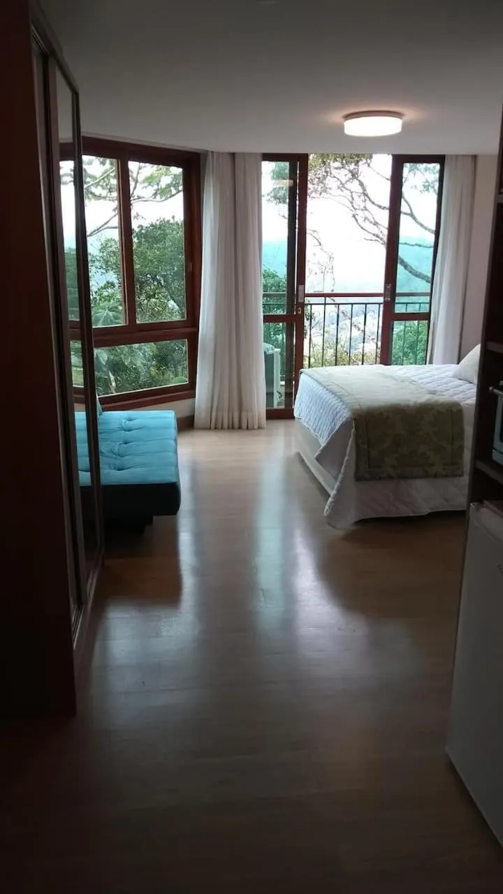 Bed in Flat Vista Azul Hotel