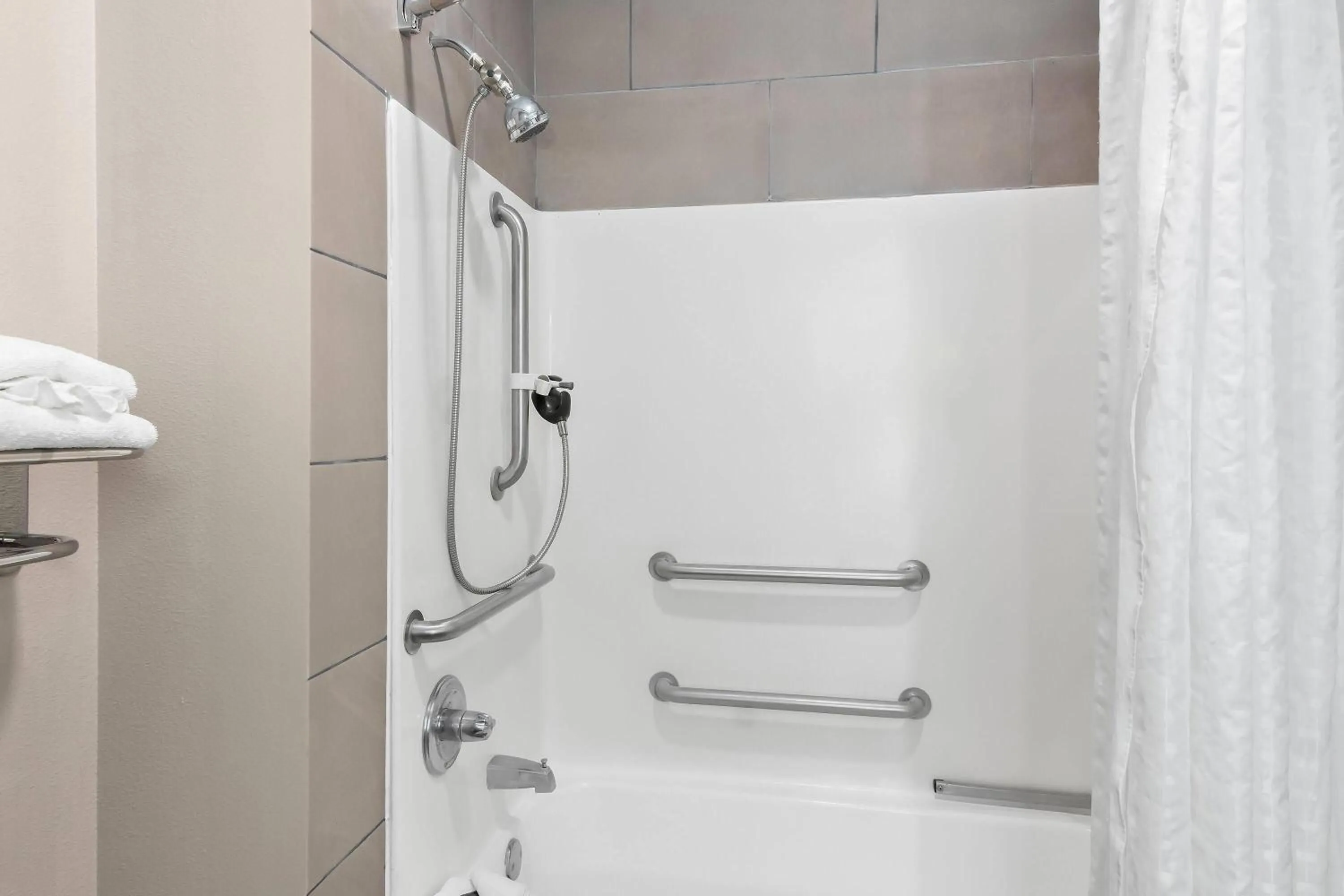 Photo of the whole room in Super 8 by Wyndham Fort Worth Stockyards