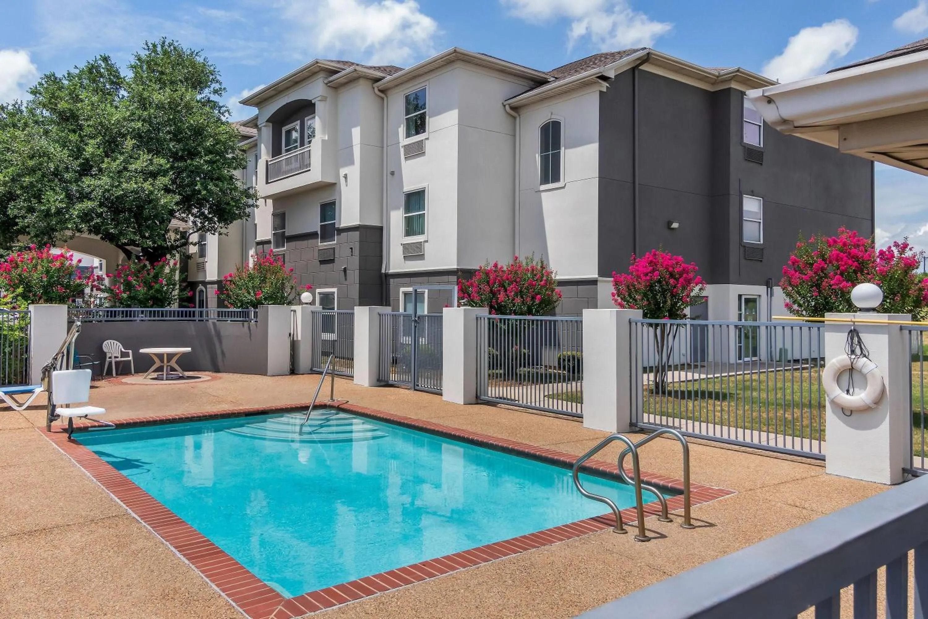 Swimming pool in Super 8 by Wyndham Fort Worth Stockyards