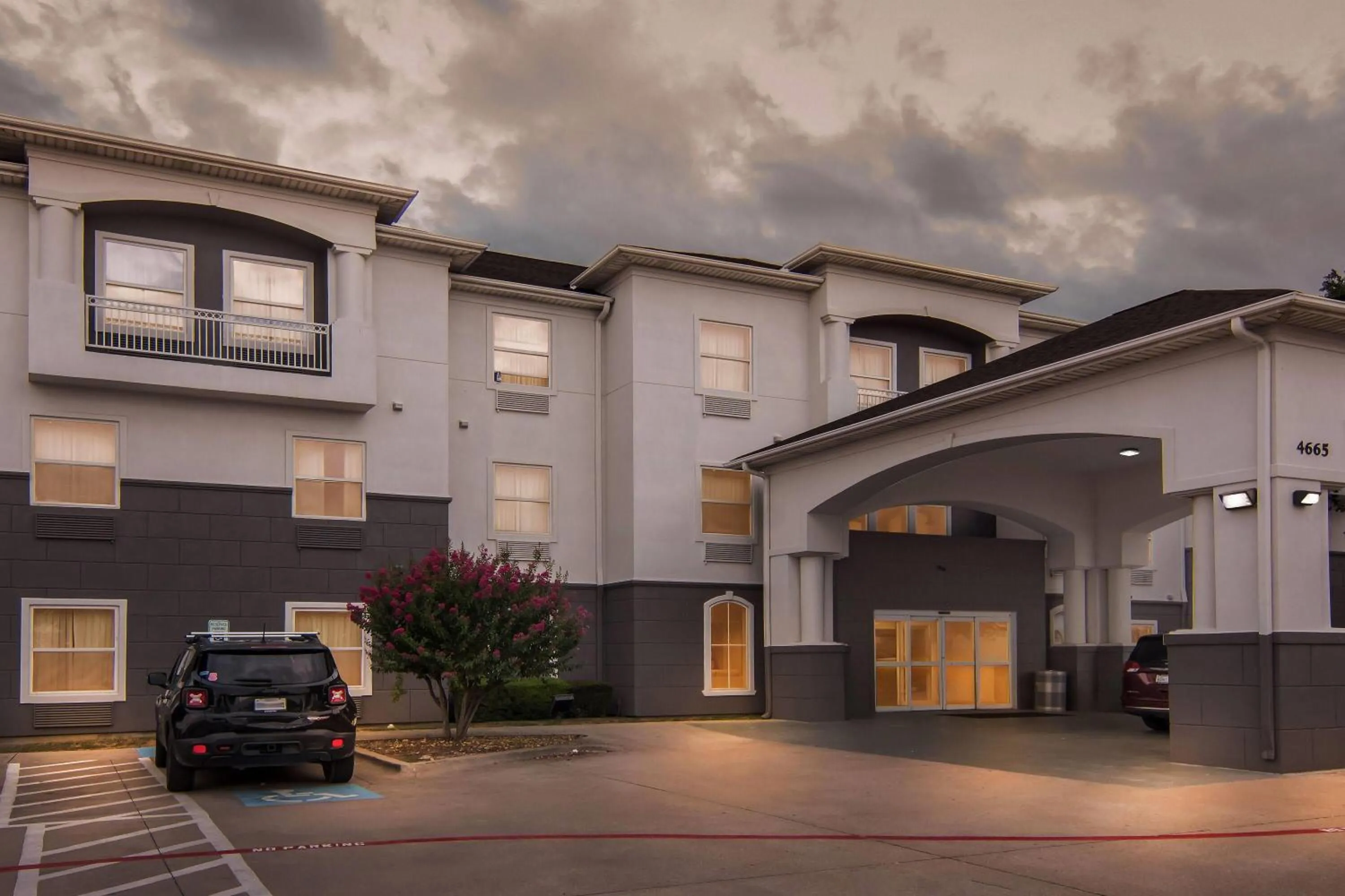 Property building in Super 8 by Wyndham Fort Worth Stockyards