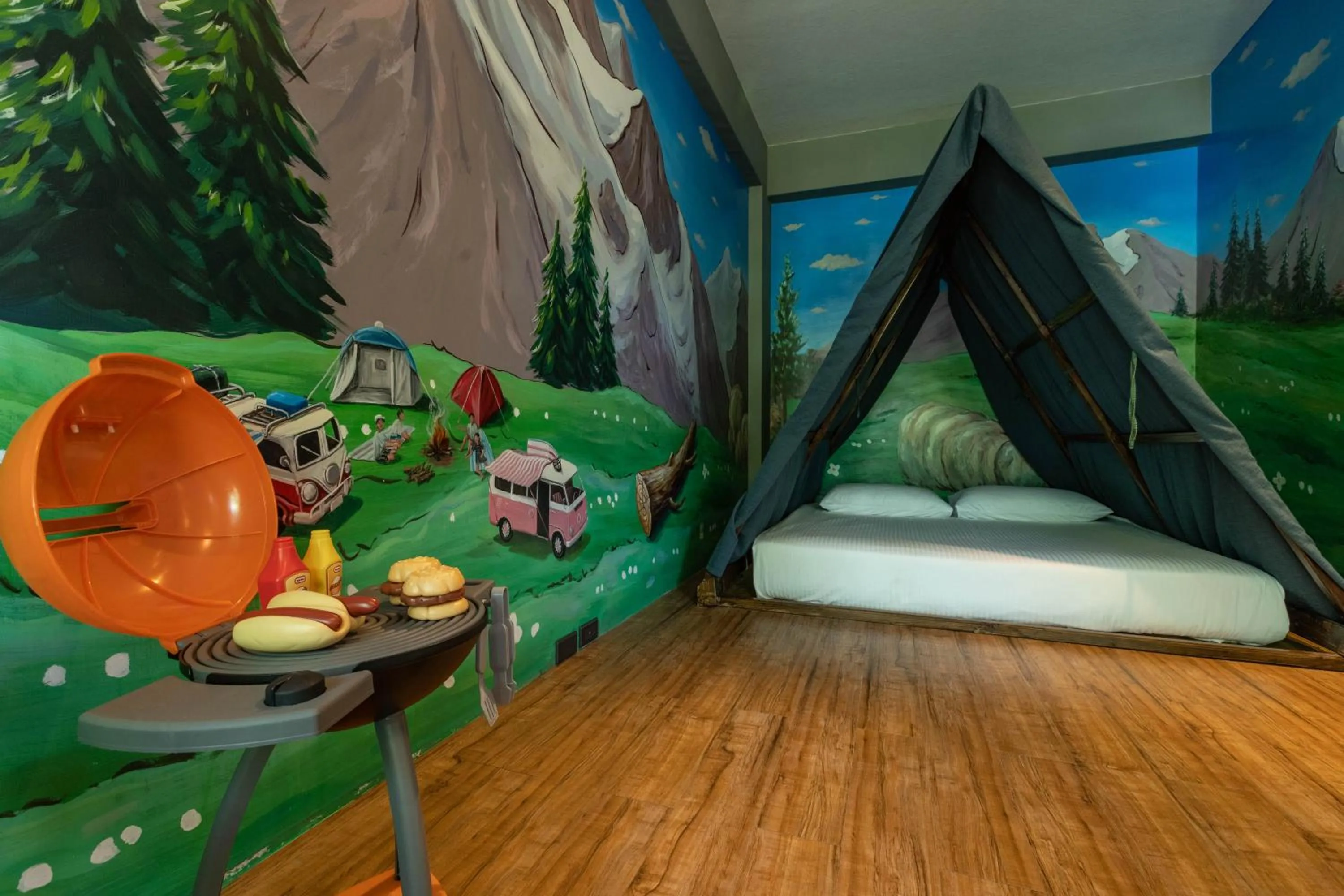 Bed in Sheep House B&B