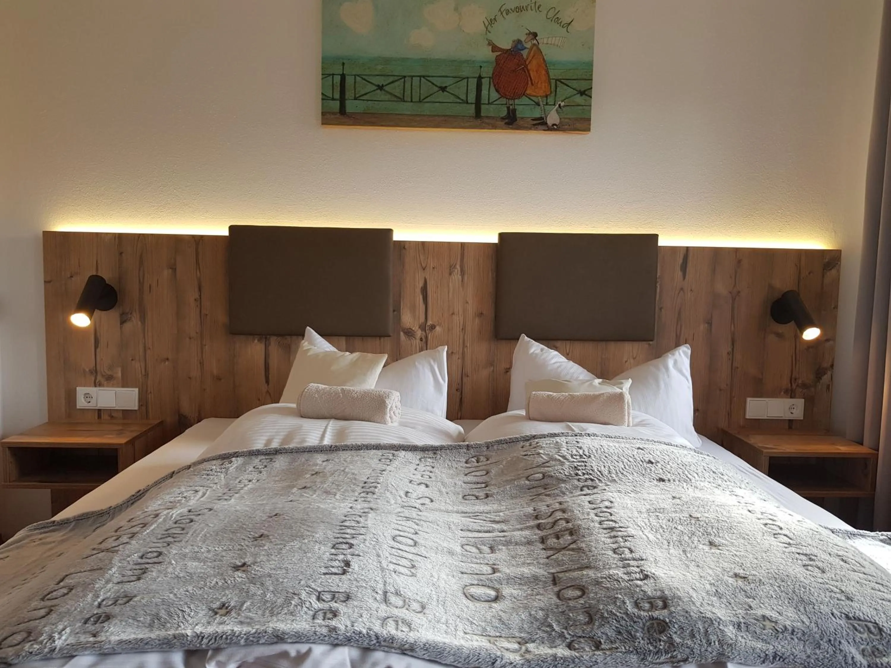 Photo of the whole room, Bed in Der Blankhof "Back to Roots"