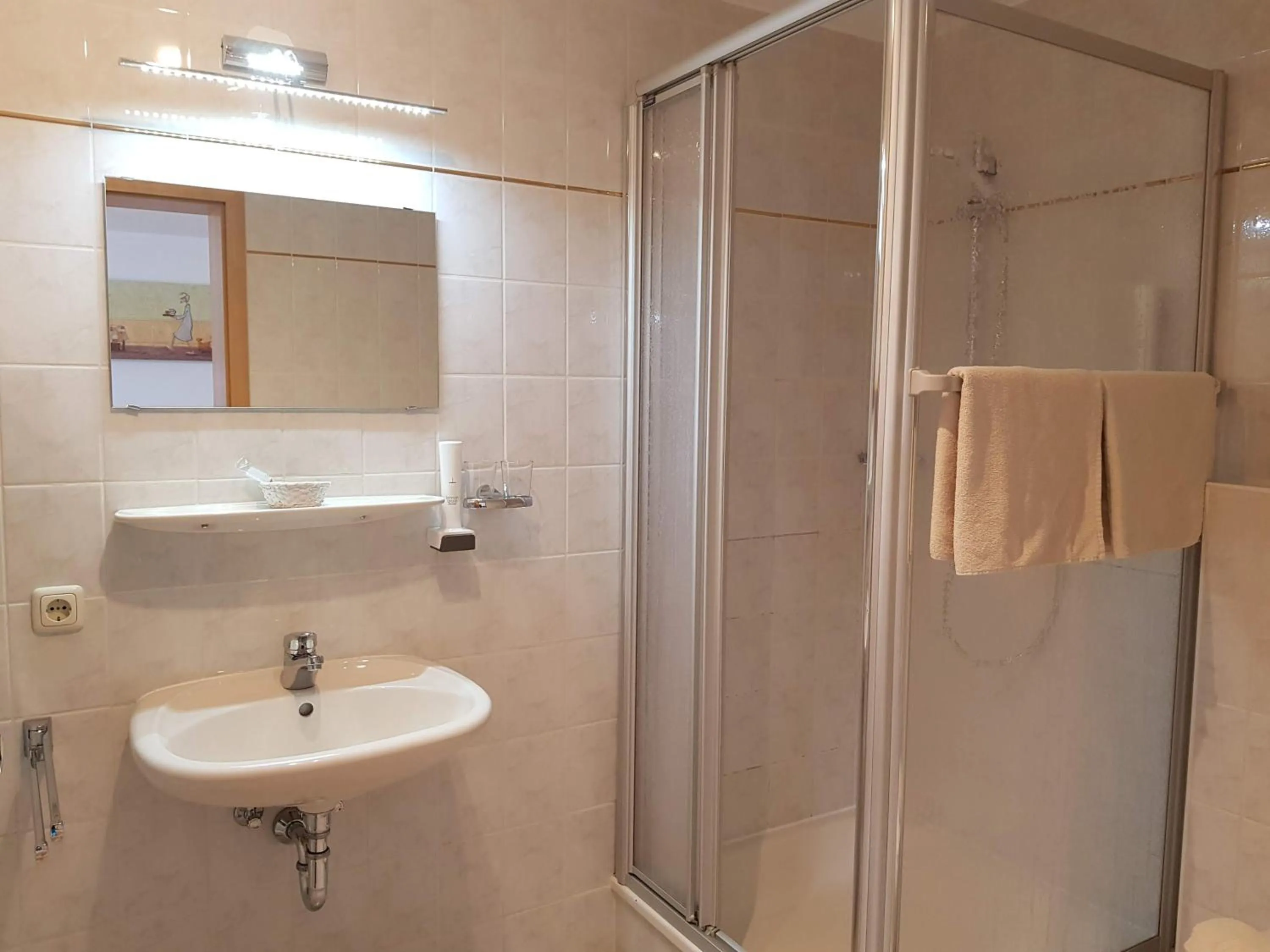 Shower in Der Blankhof "Back to Roots"