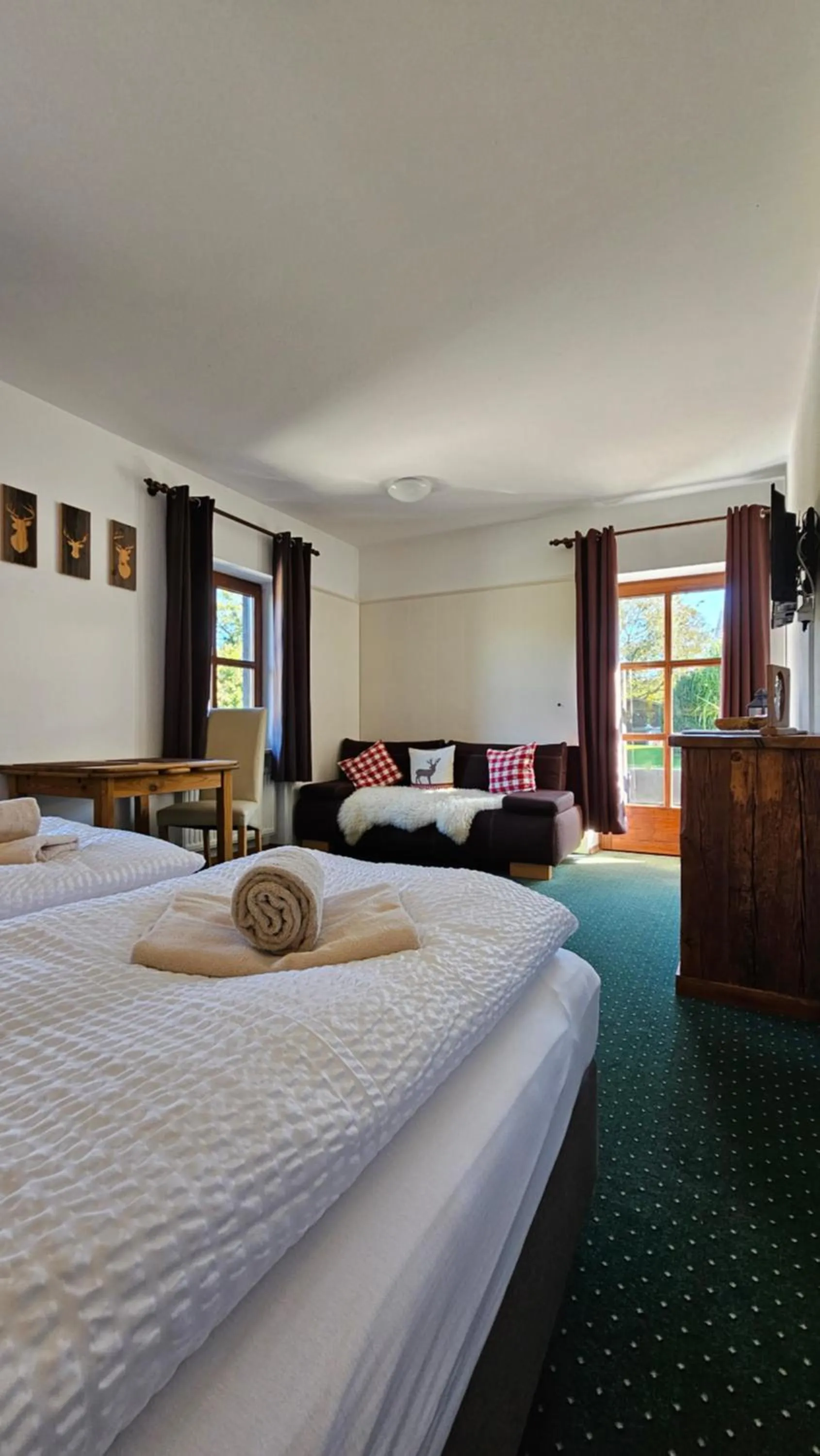 Photo of the whole room, Bed in Der Blankhof "Back to Roots"