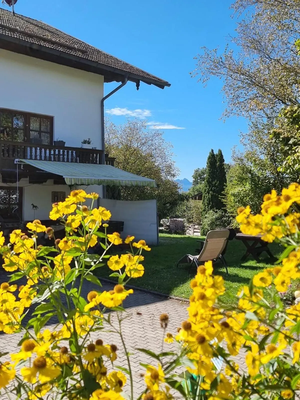 Garden view in Der Blankhof "Back to Roots"