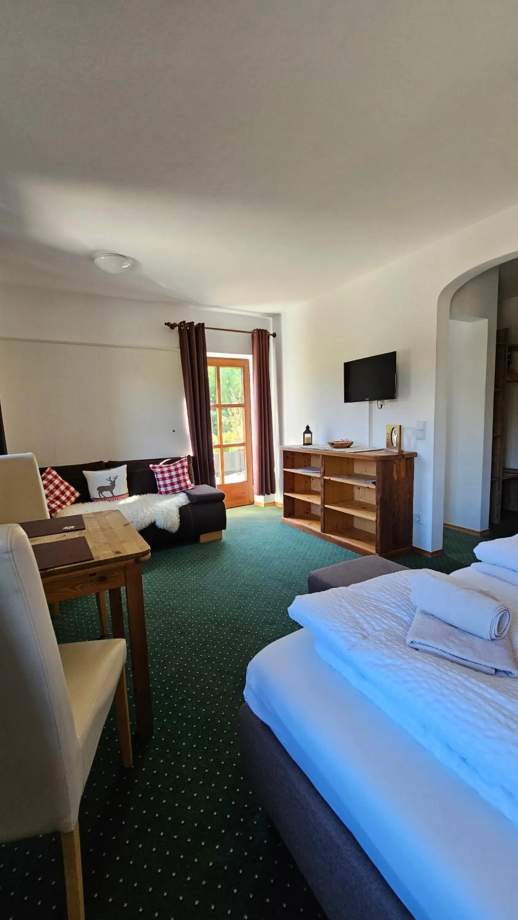 Living room, Bed in Der Blankhof "Back to Roots"