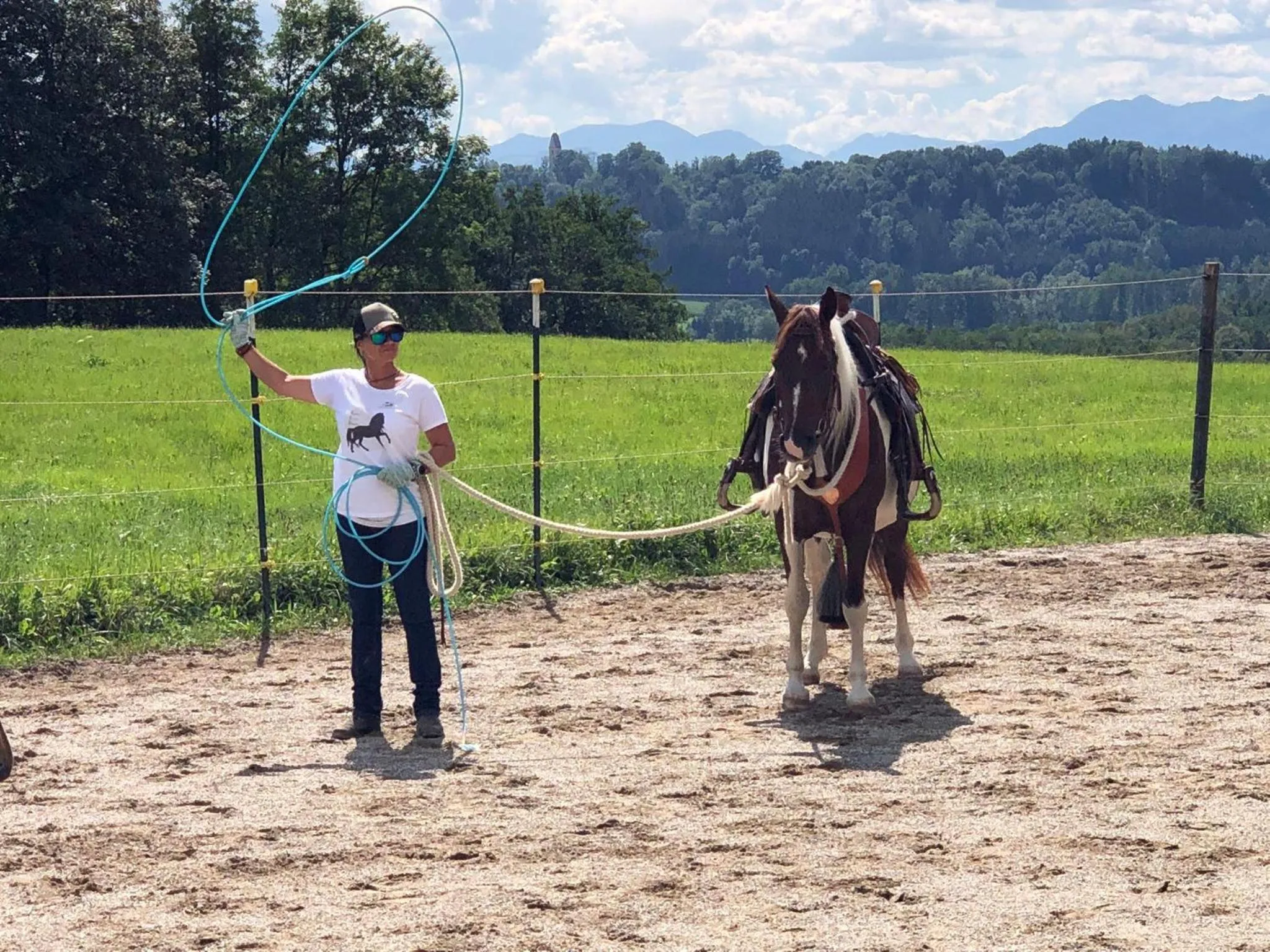 Horse-riding in Der Blankhof "Back to Roots"
