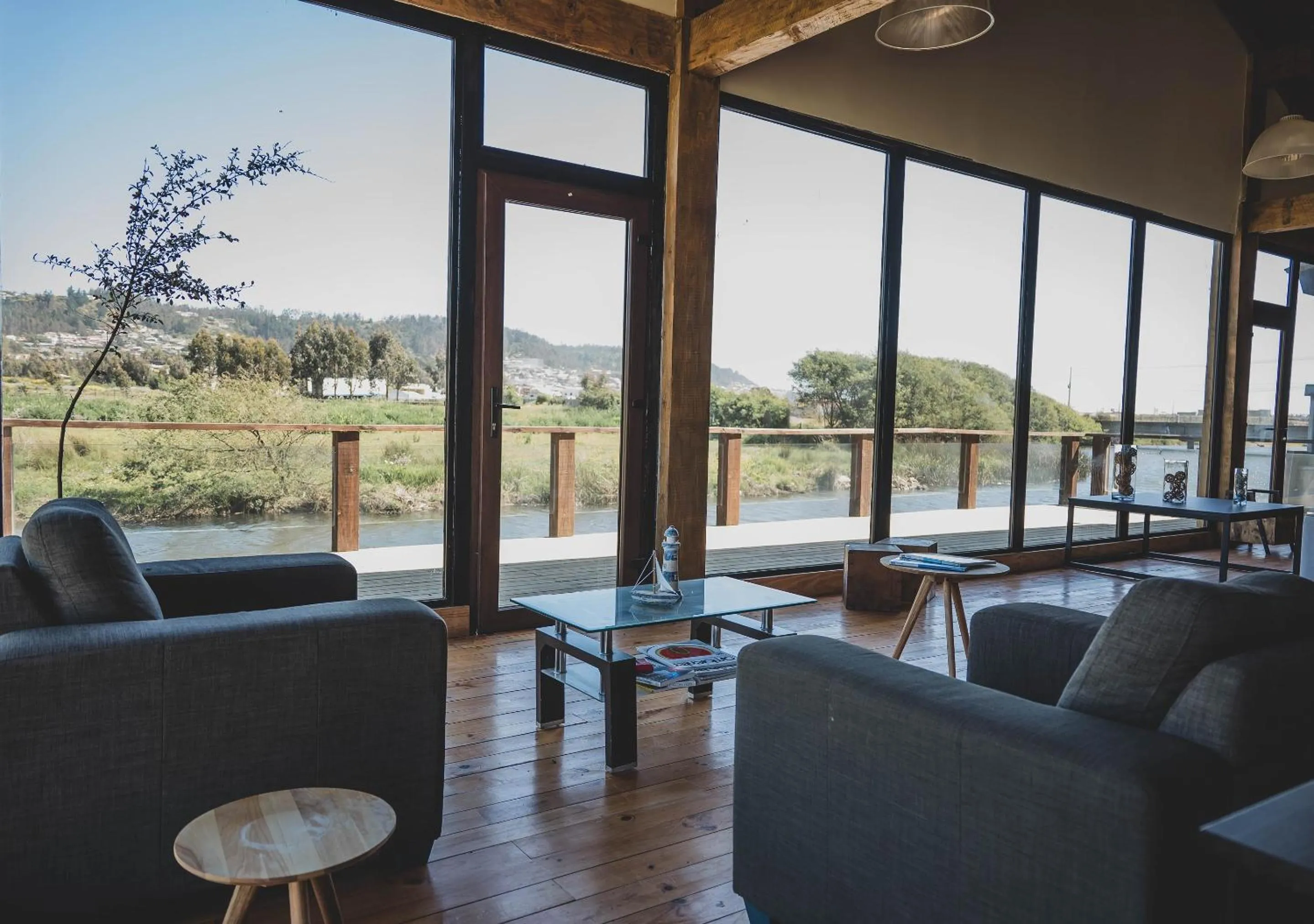 Seating area in Hotel Puerto Madera