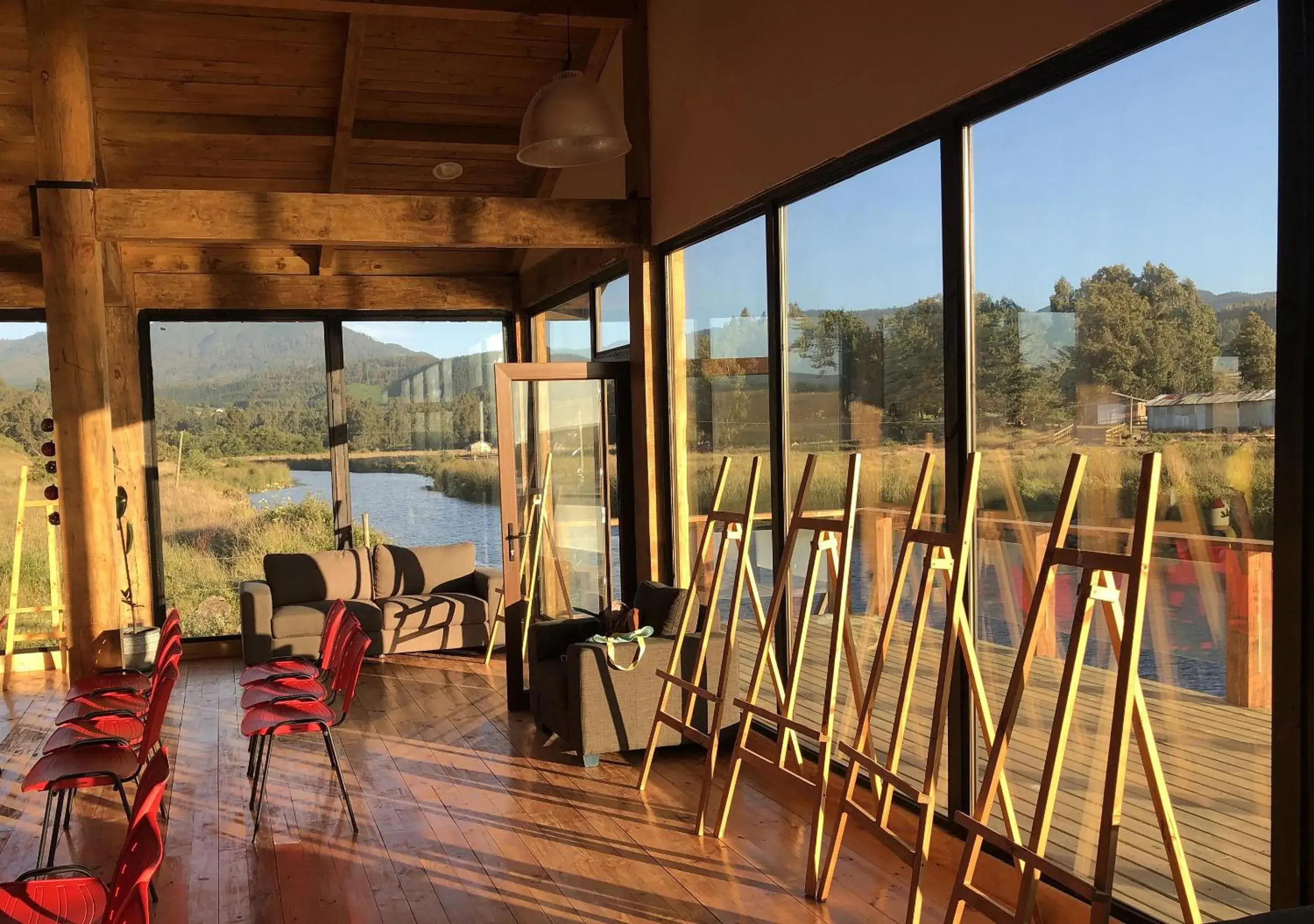 River view in Hotel Puerto Madera River view in Hotel Puerto Madera