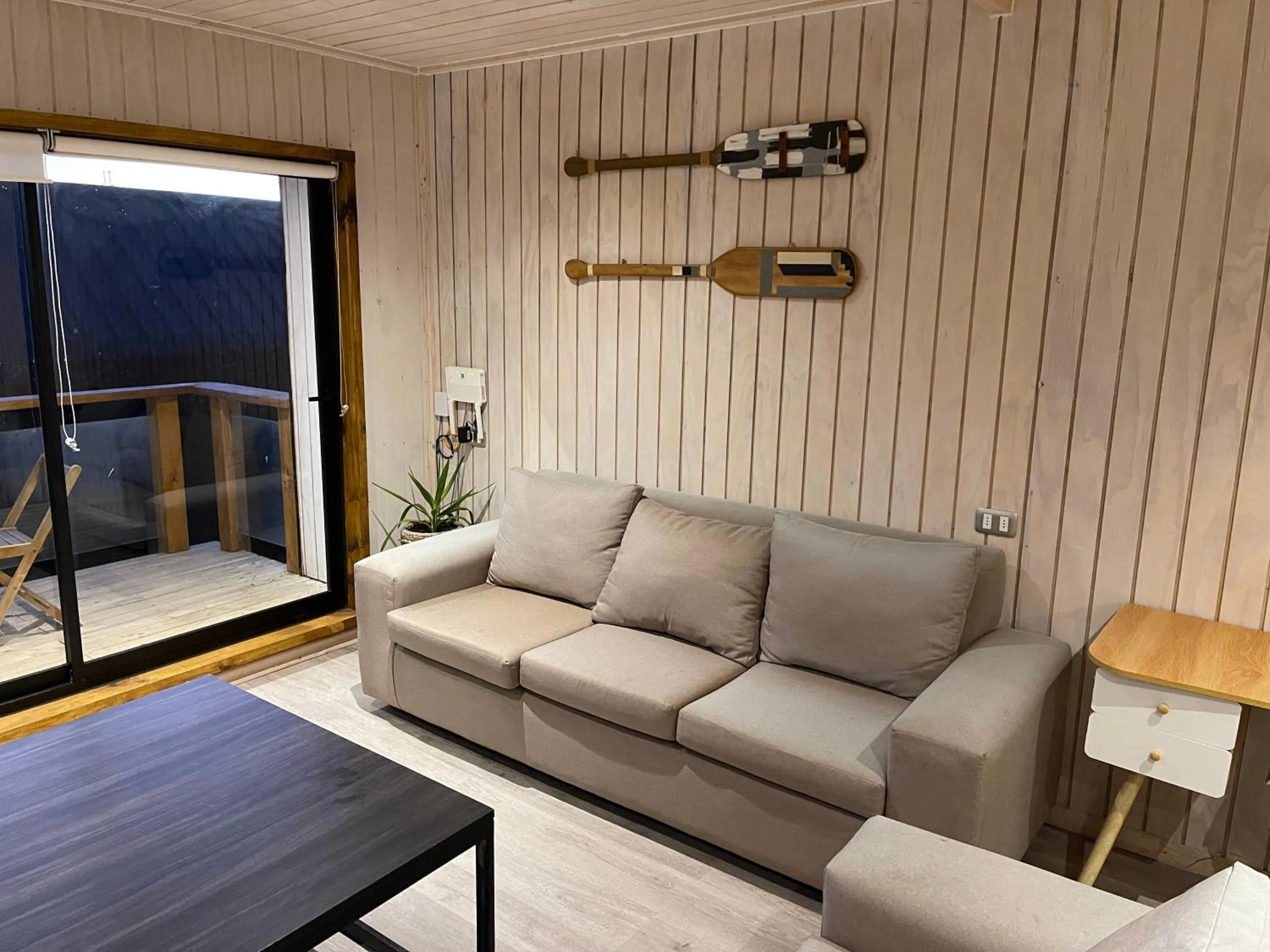 Living room in Hotel Puerto Madera