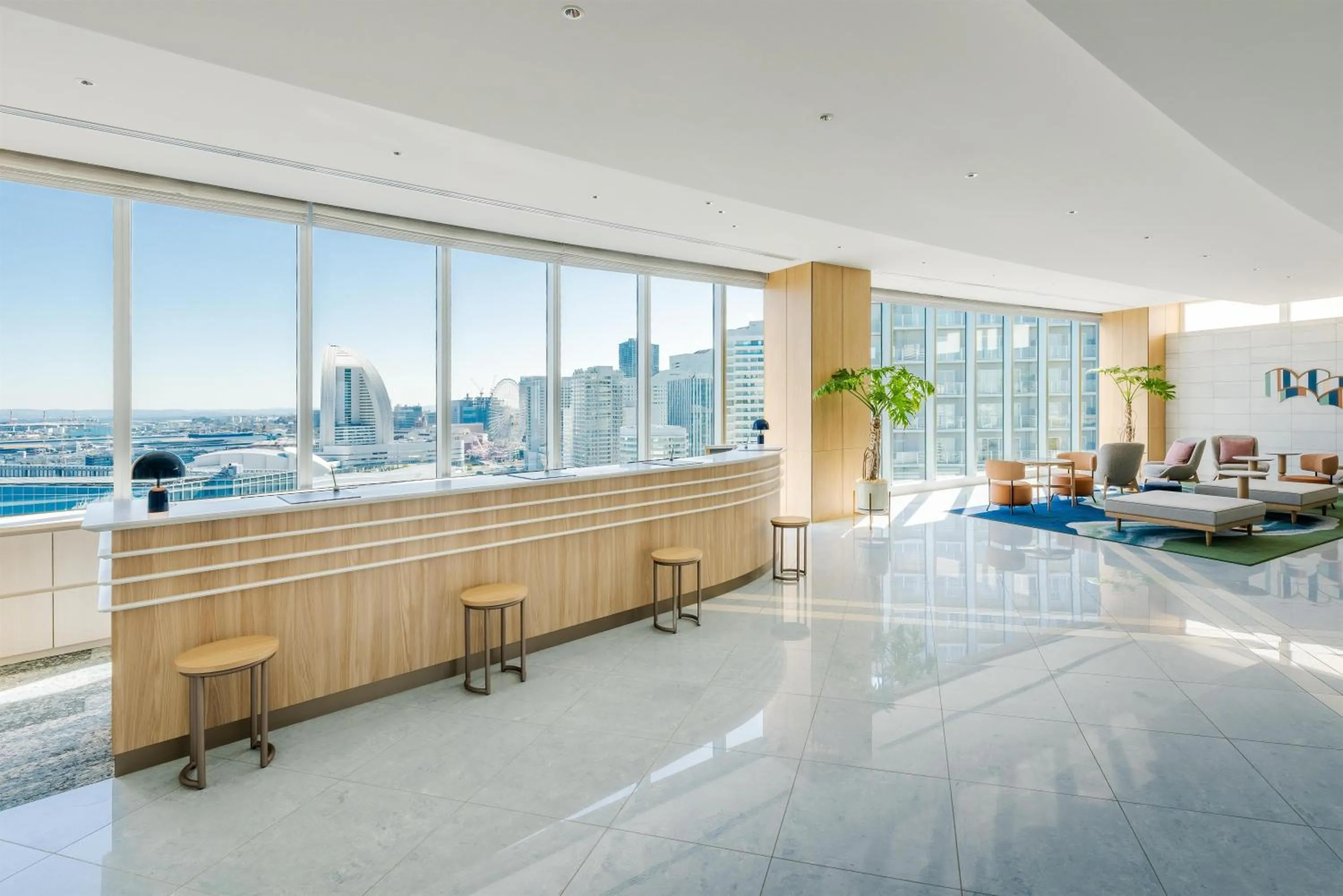 Lobby or reception in Hilton Garden Inn Yokohama Minatomirai