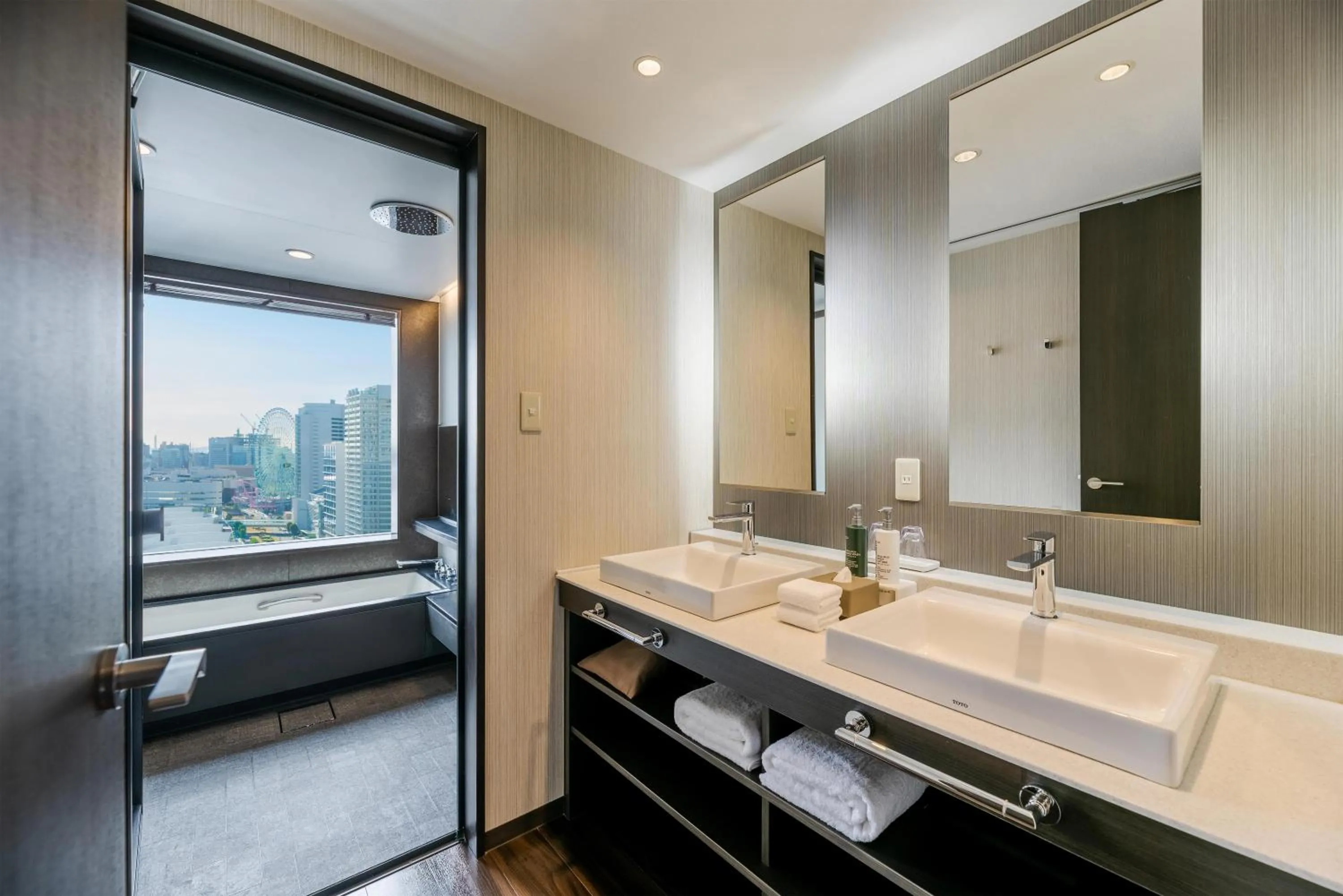Bathroom in Hilton Garden Inn Yokohama Minatomirai
