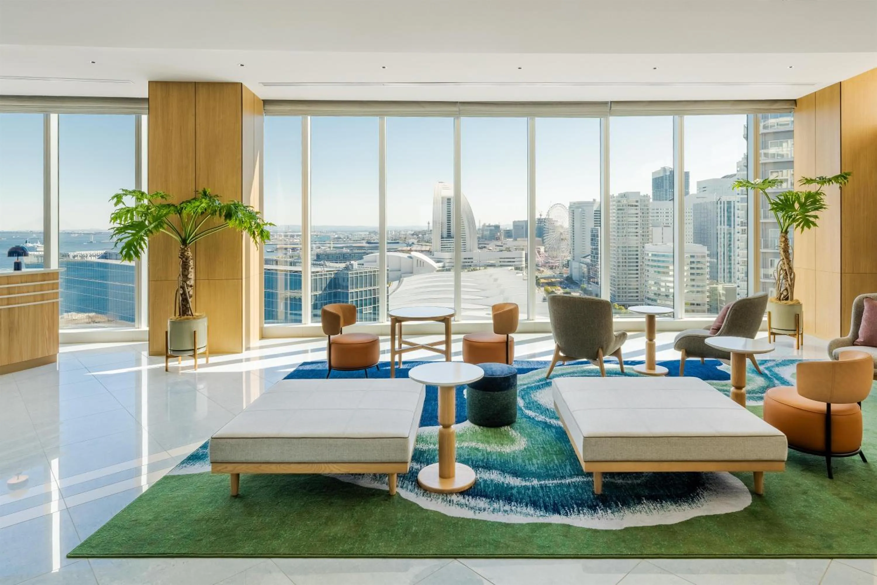Lobby or reception in Hilton Garden Inn Yokohama Minatomirai