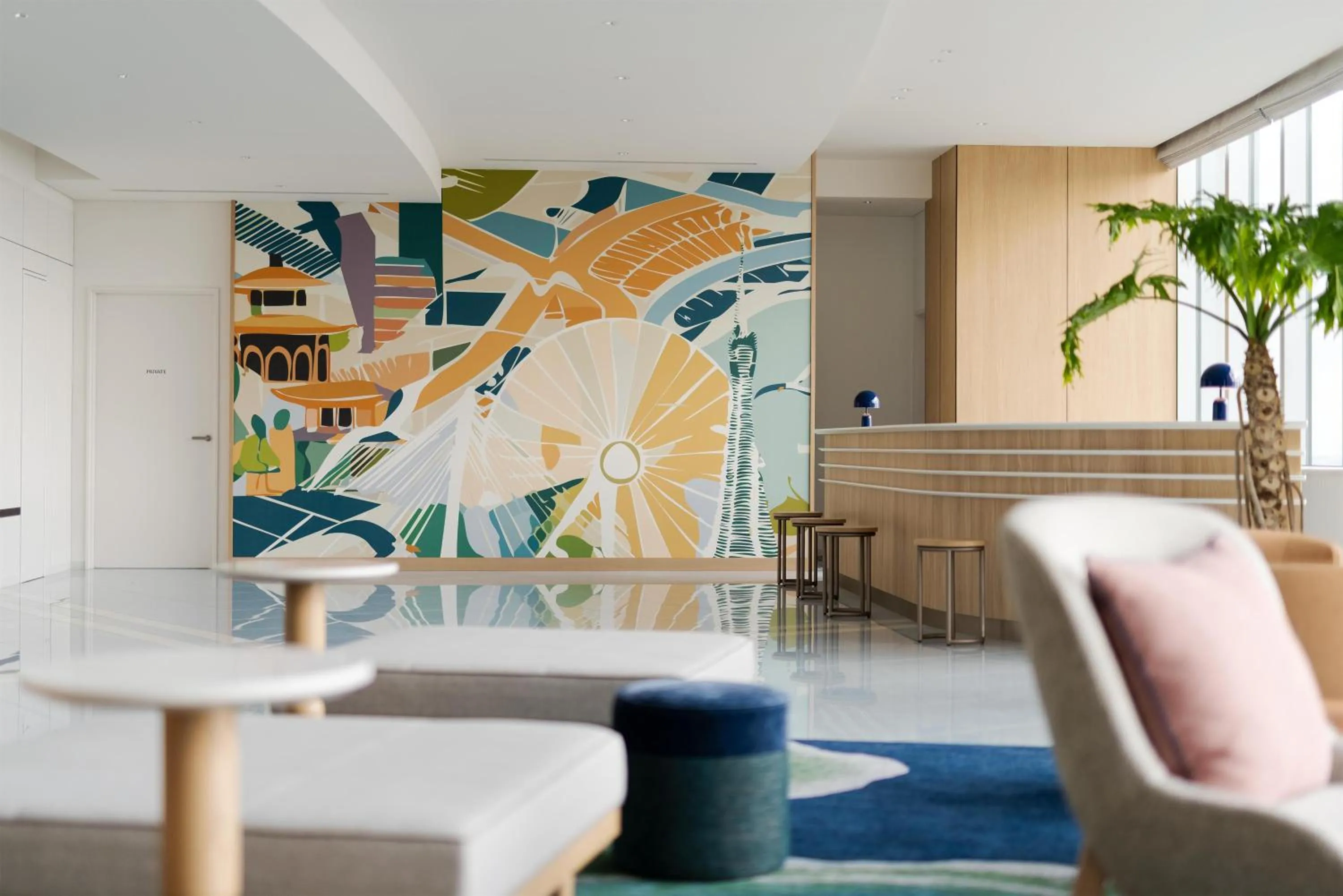 Lobby or reception in Hilton Garden Inn Yokohama Minatomirai