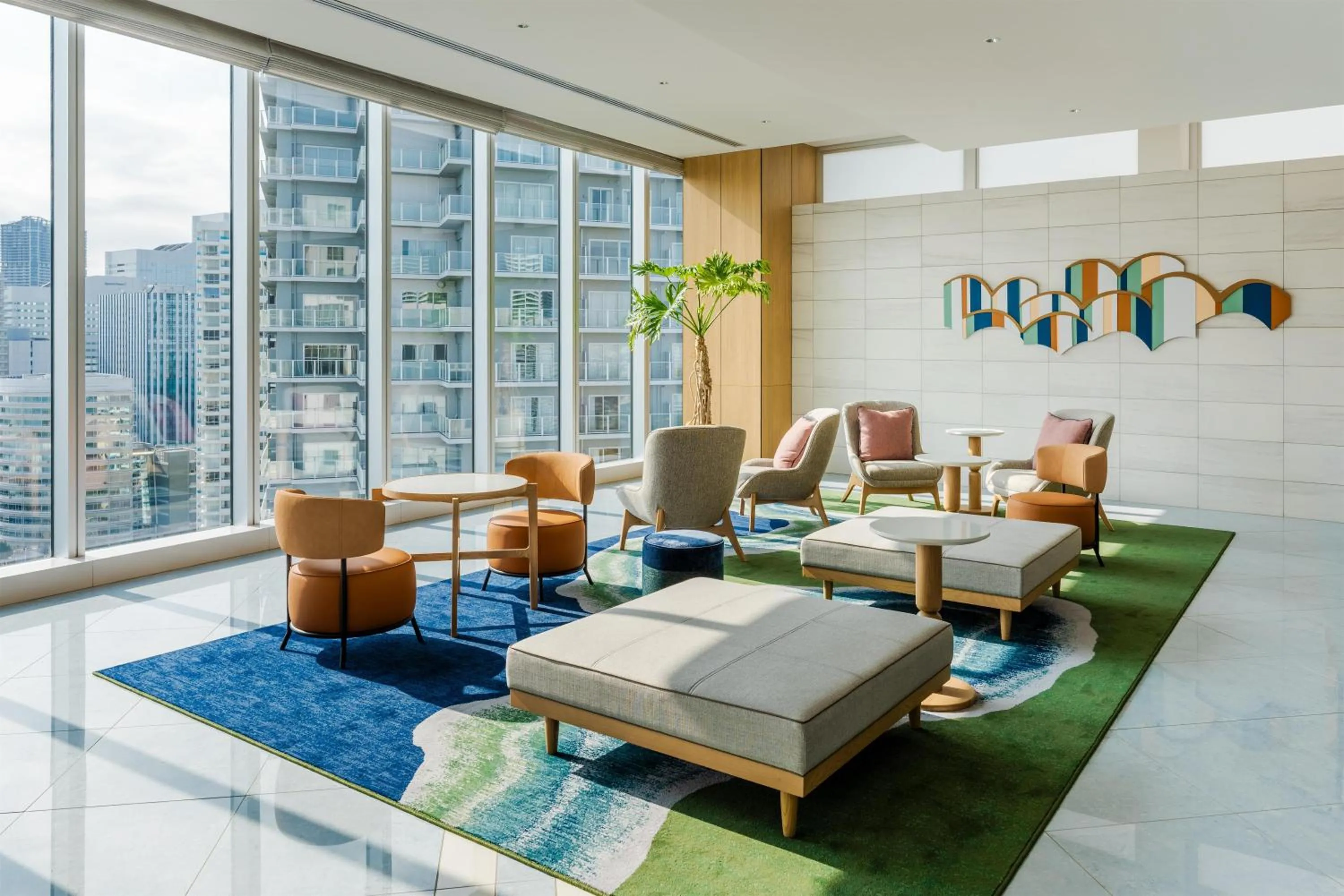 Lobby or reception in Hilton Garden Inn Yokohama Minatomirai