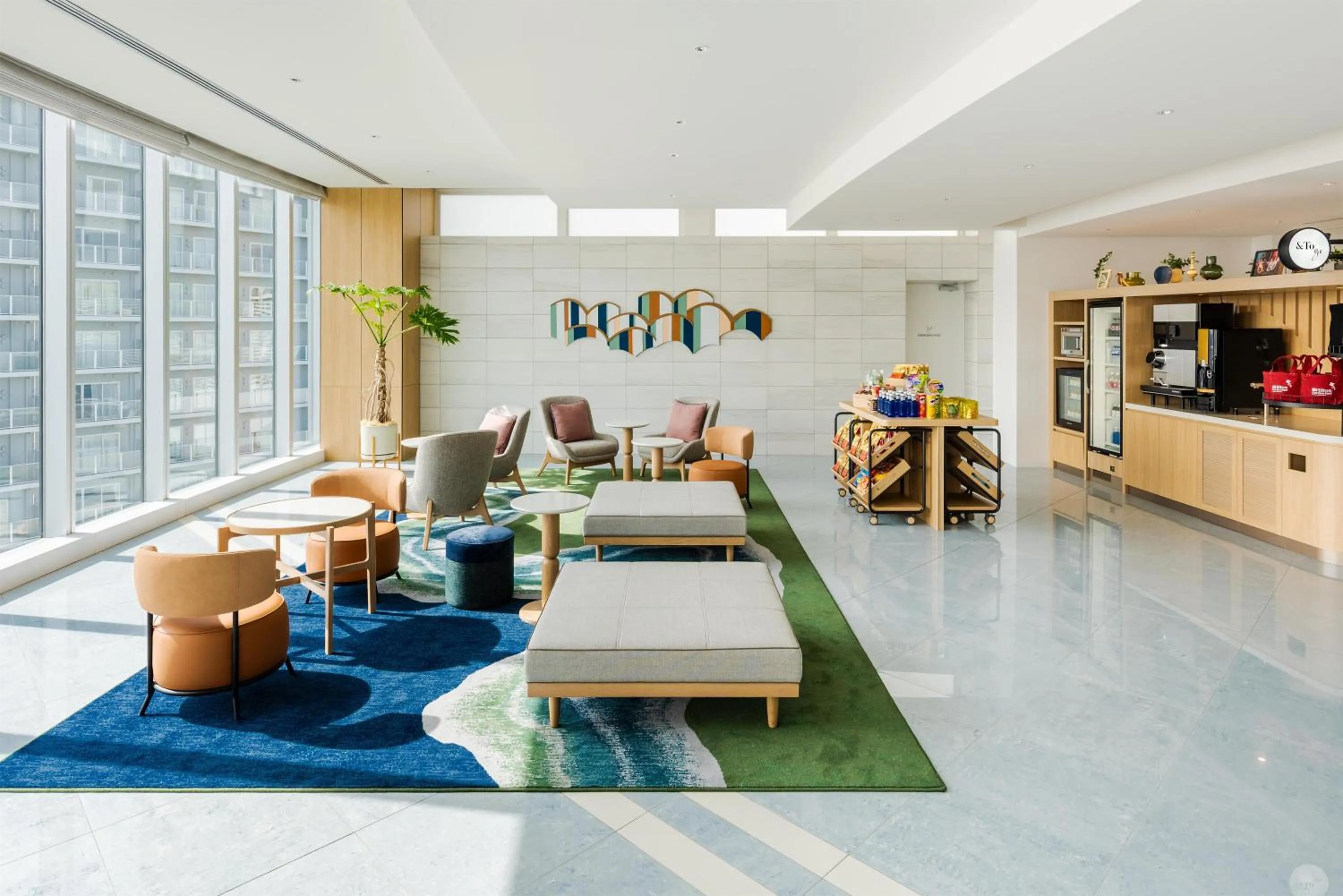 Lobby or reception in Hilton Garden Inn Yokohama Minatomirai