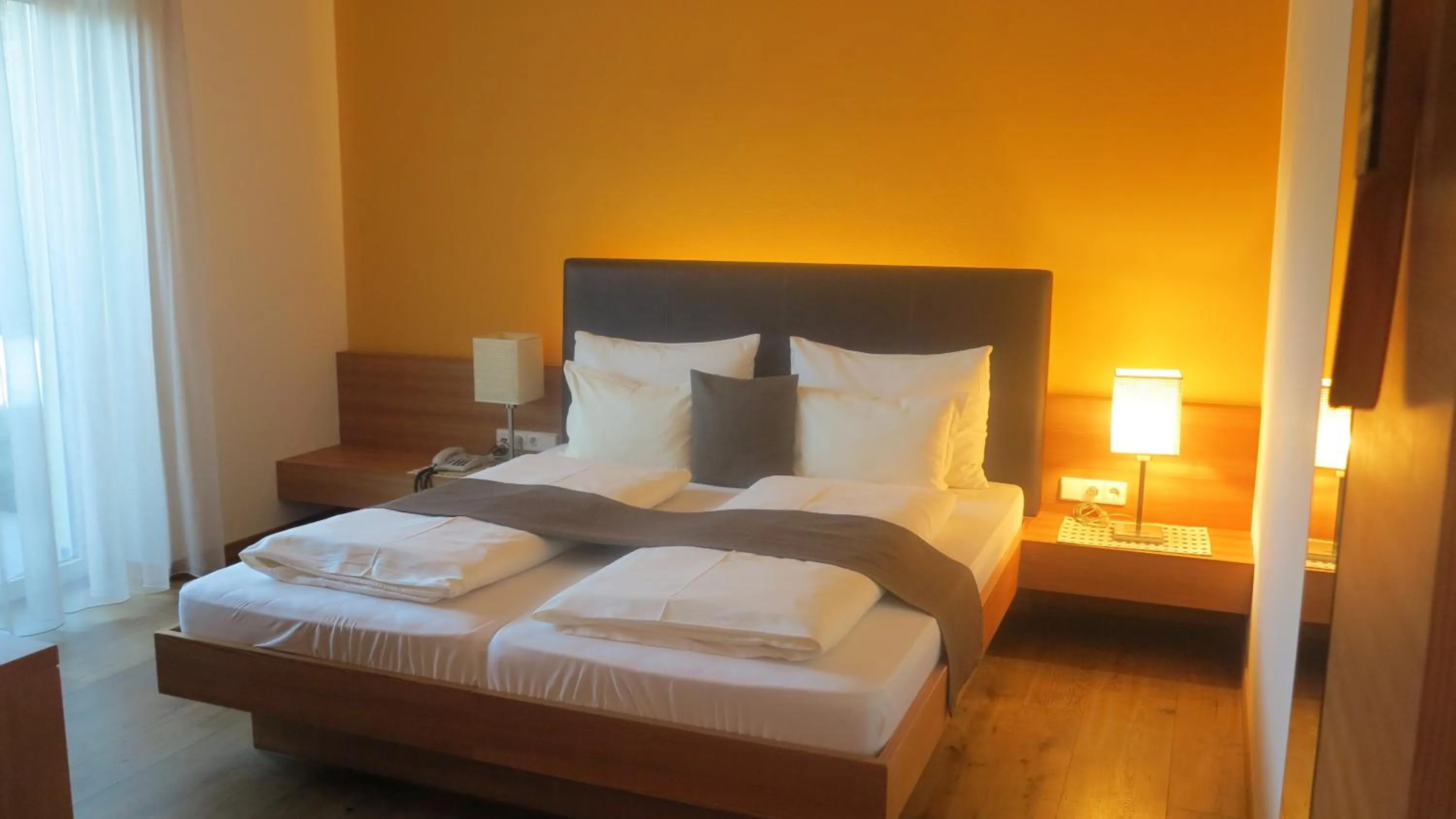 Photo of the whole room, Bed in Apparthotel Gartenresidence Nalserhof