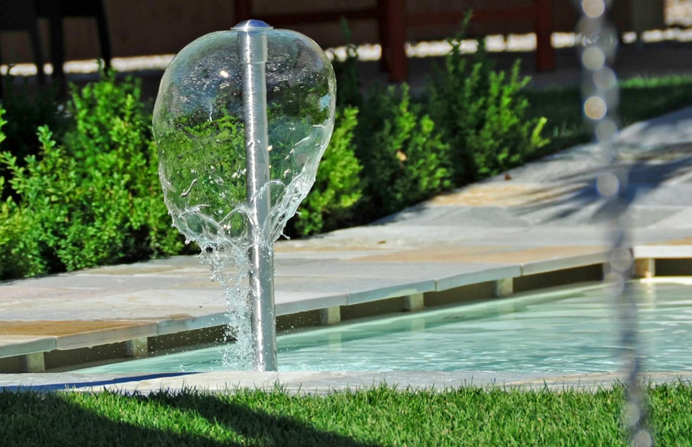 Swimming pool in Apparthotel Gartenresidence Nalserhof