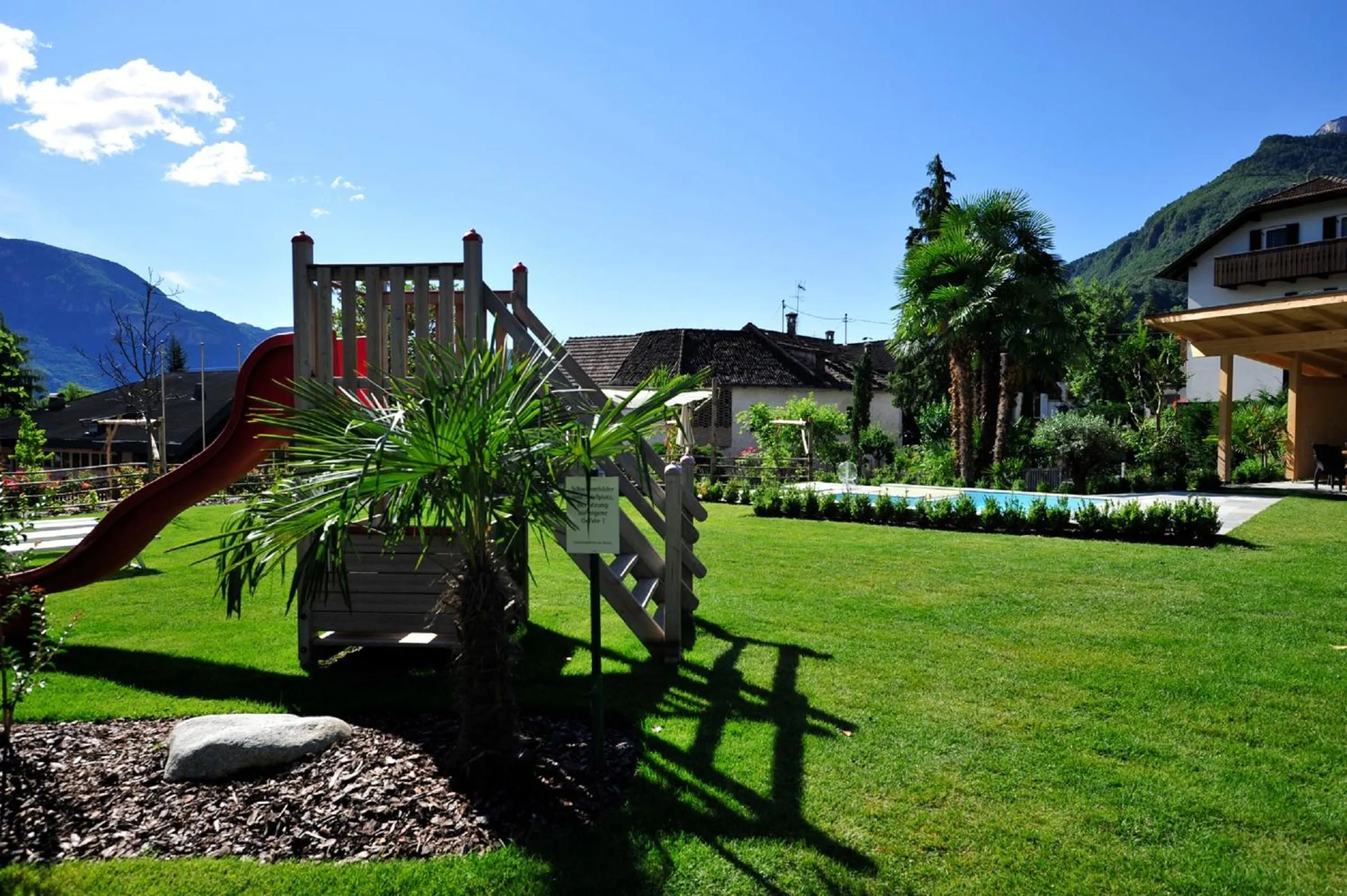 Children play ground in Apparthotel Gartenresidence Nalserhof