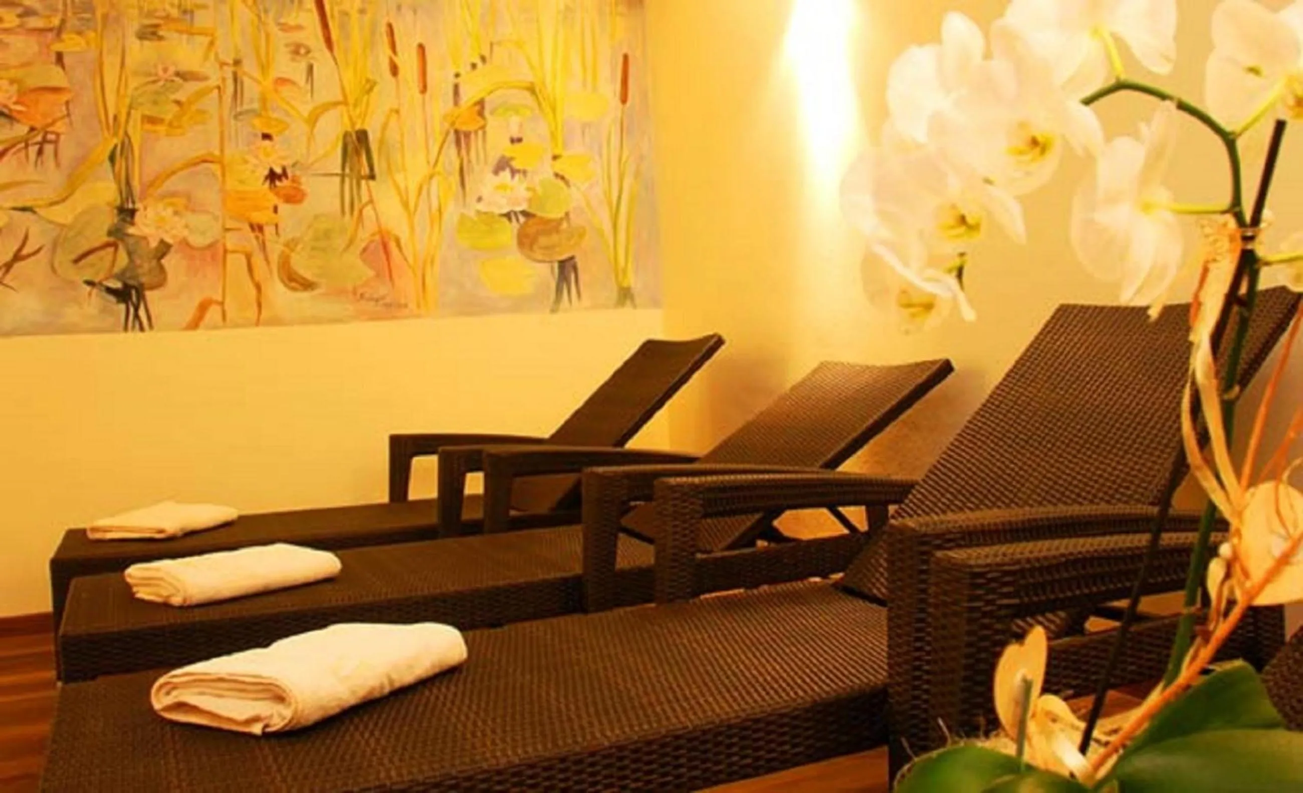 Spa and wellness centre/facilities in Apparthotel Gartenresidence Nalserhof