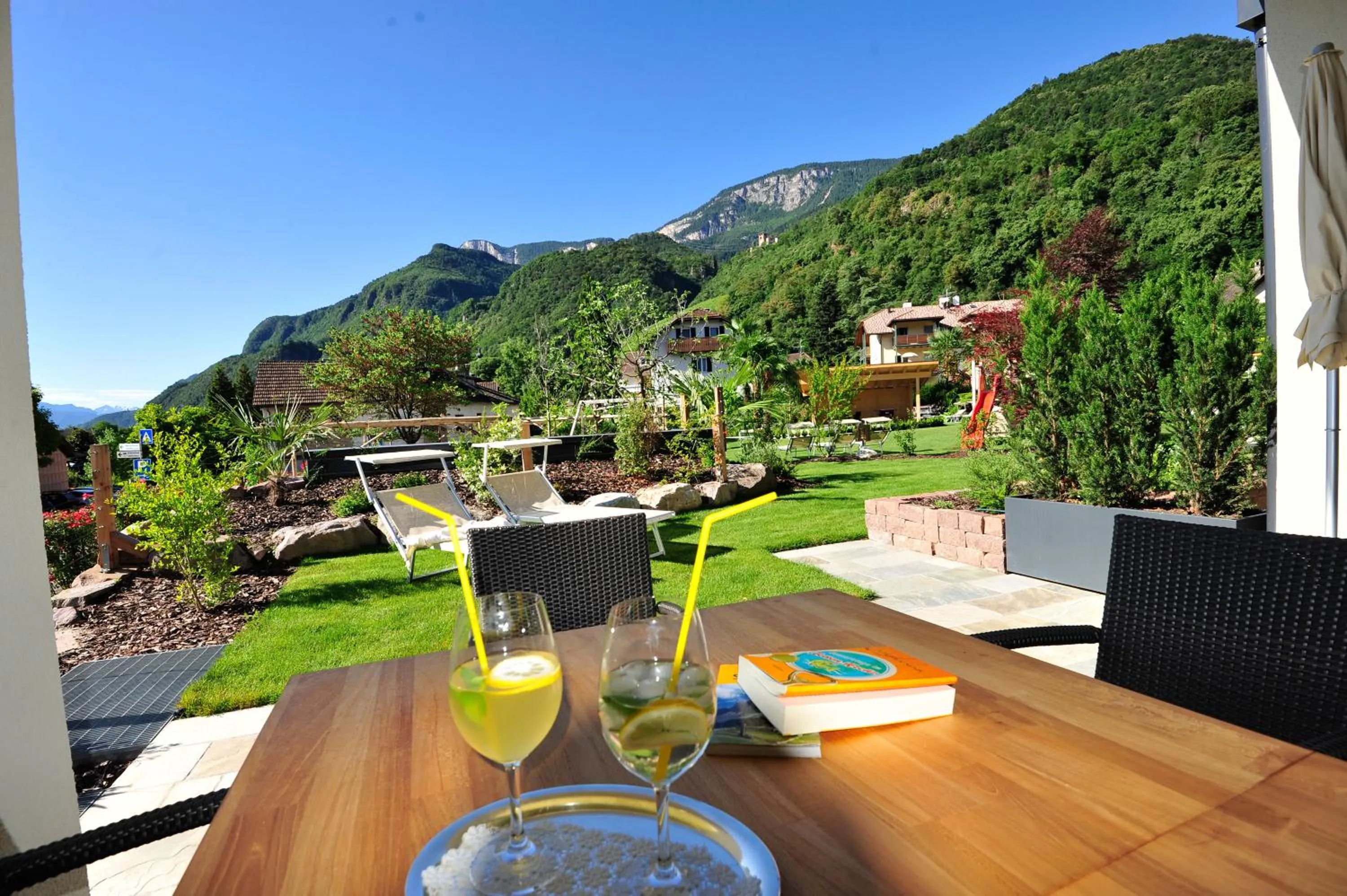 Balcony/Terrace in Apparthotel Gartenresidence Nalserhof