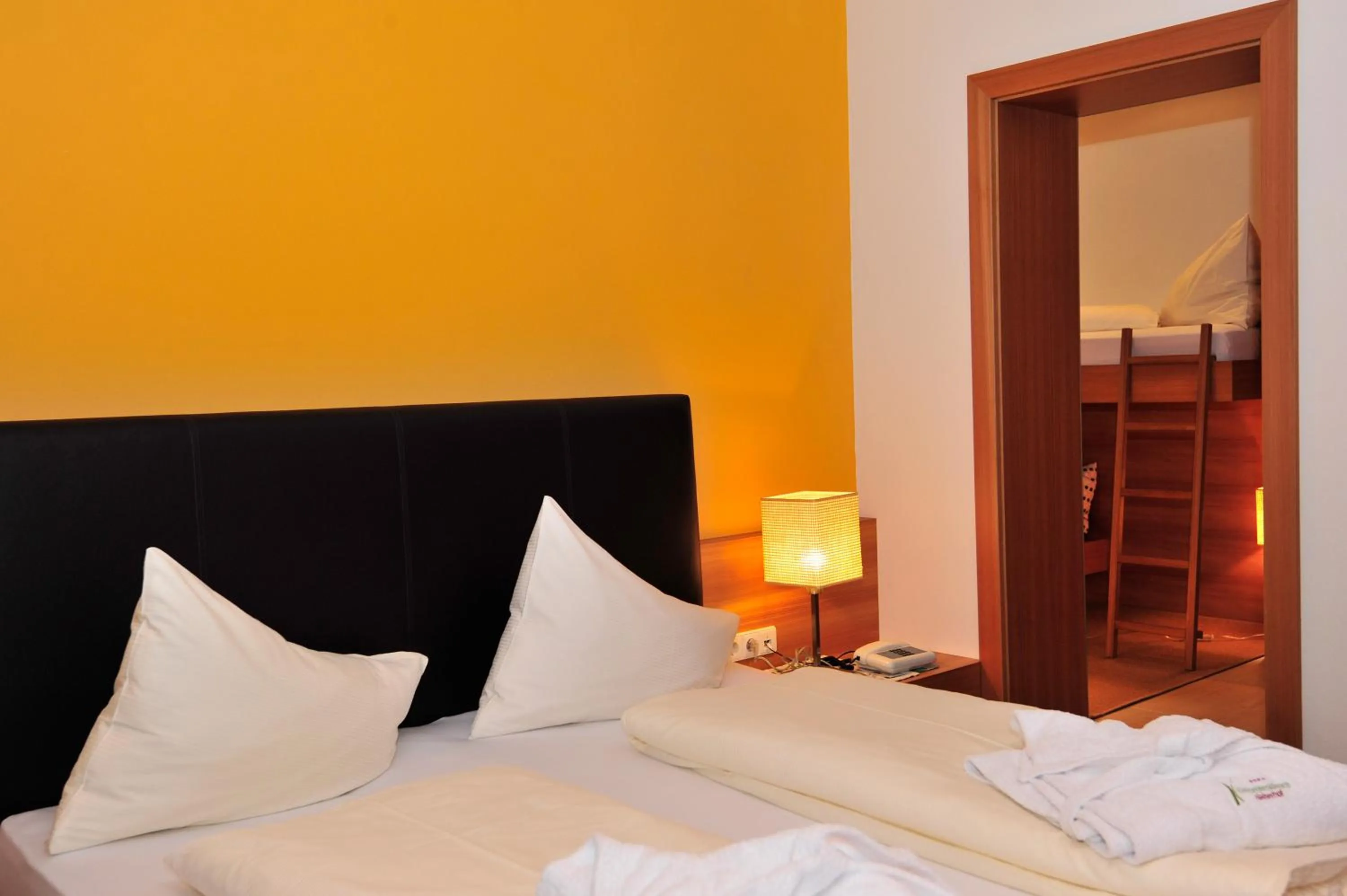 Bed in Apparthotel Gartenresidence Nalserhof