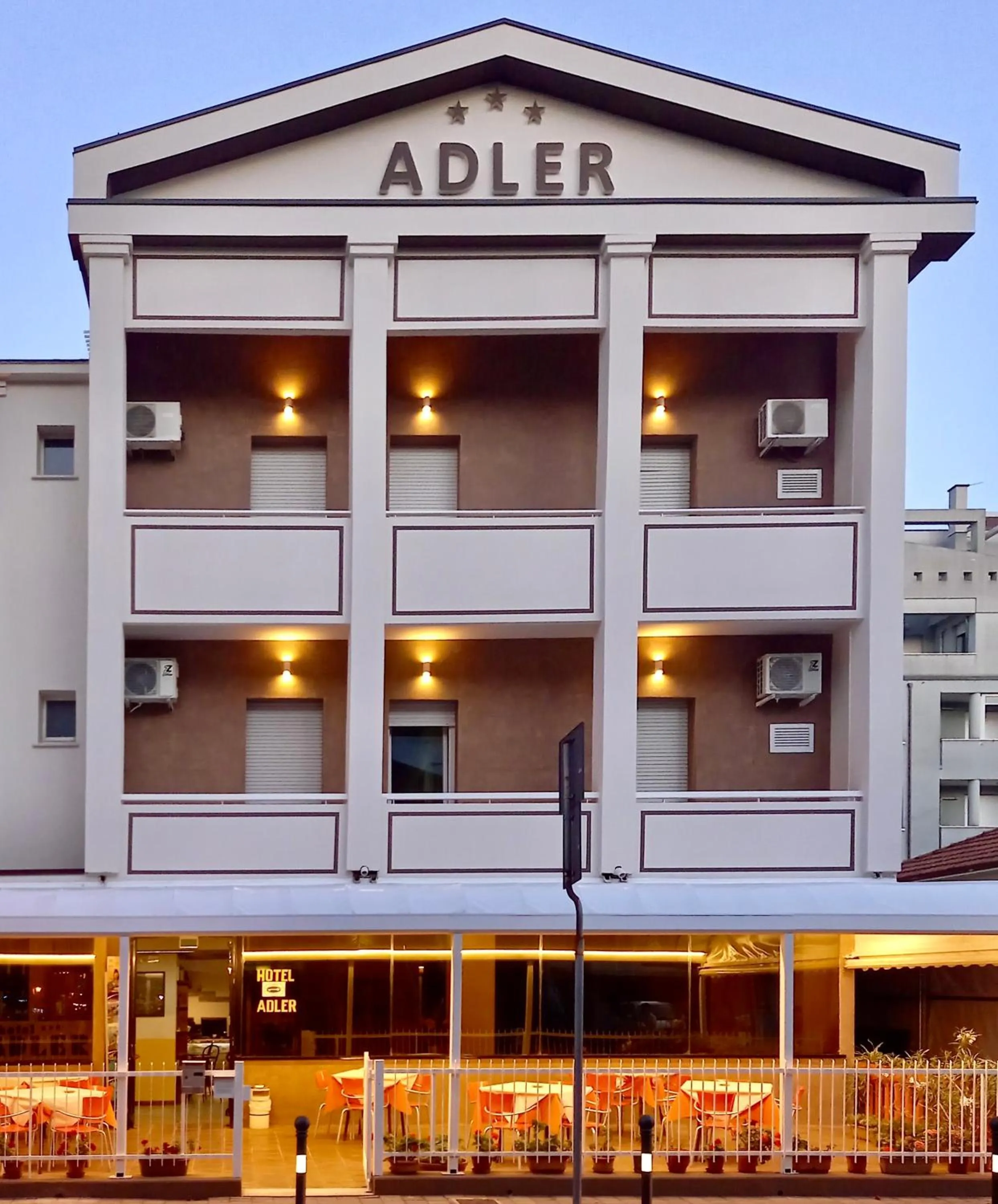 Property building in Hotel Adler