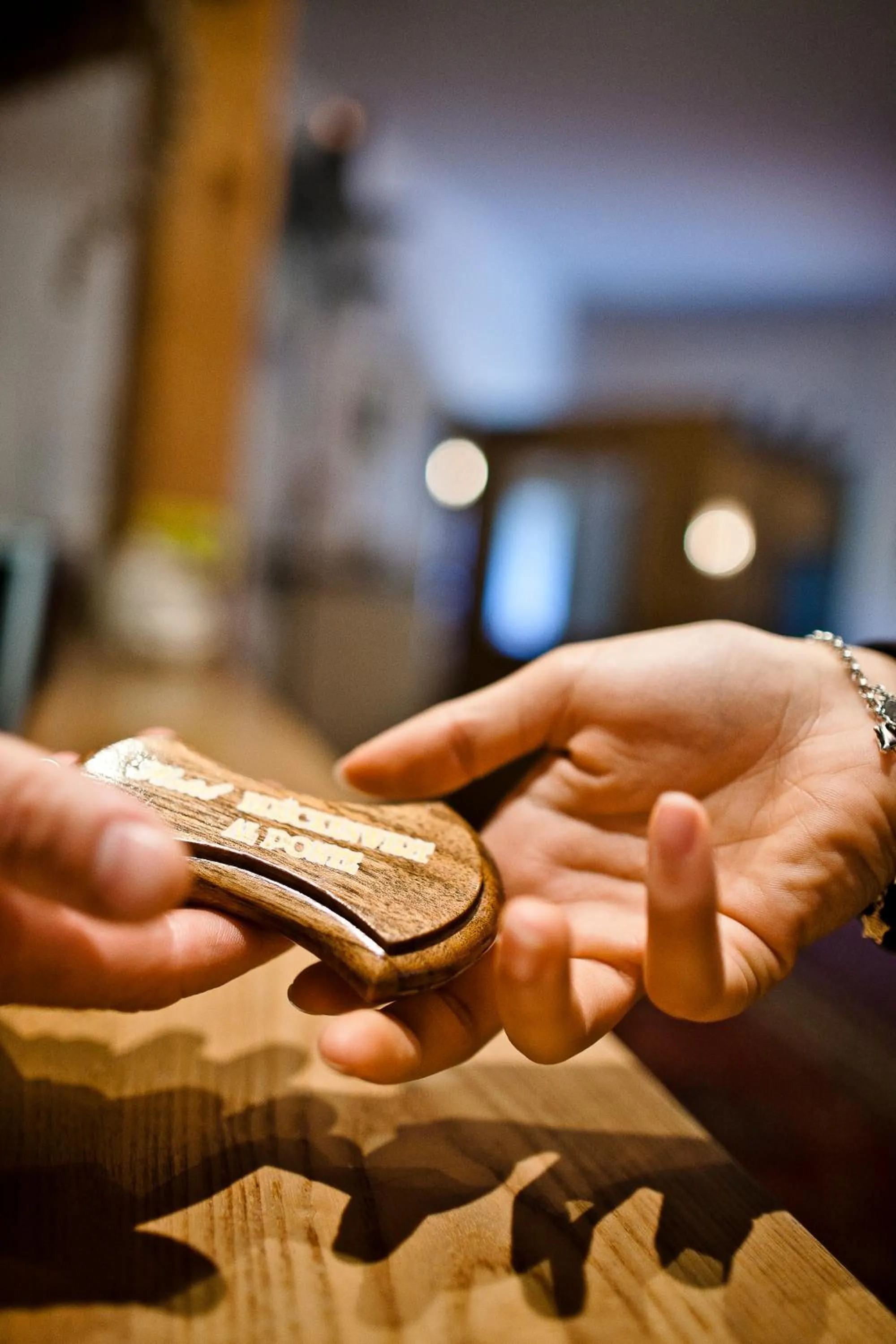 Decorative detail in Hotel Brückenwirt - Al Ponte