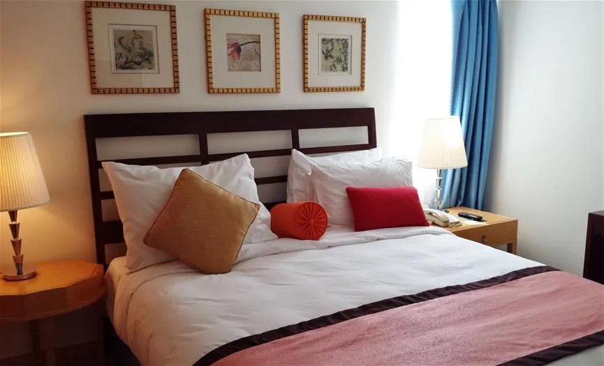 Bed in Seashell Julai'a Hotel & Resort Family resort