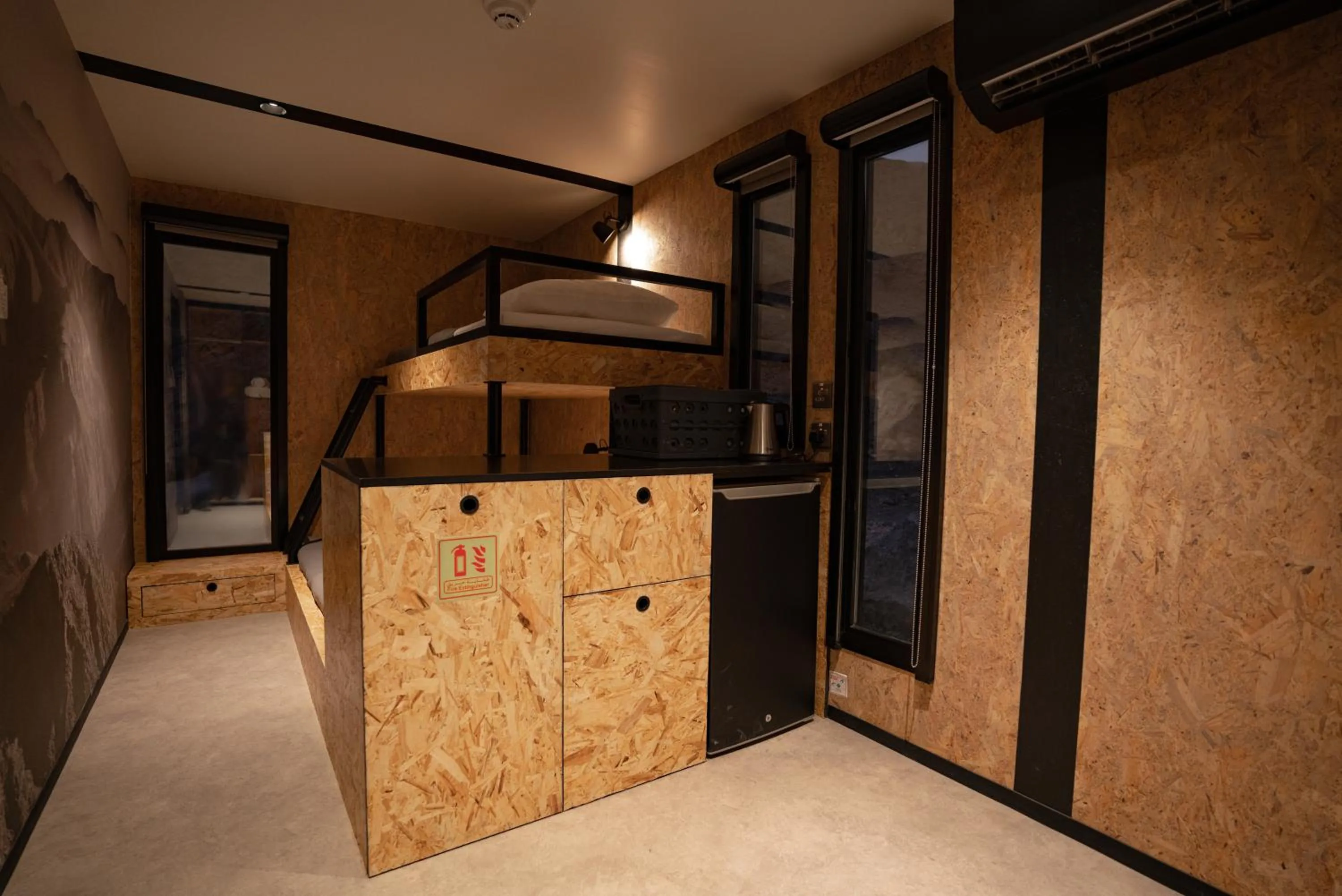 Bedroom, Bed in Bear Grylls Explorers Camp