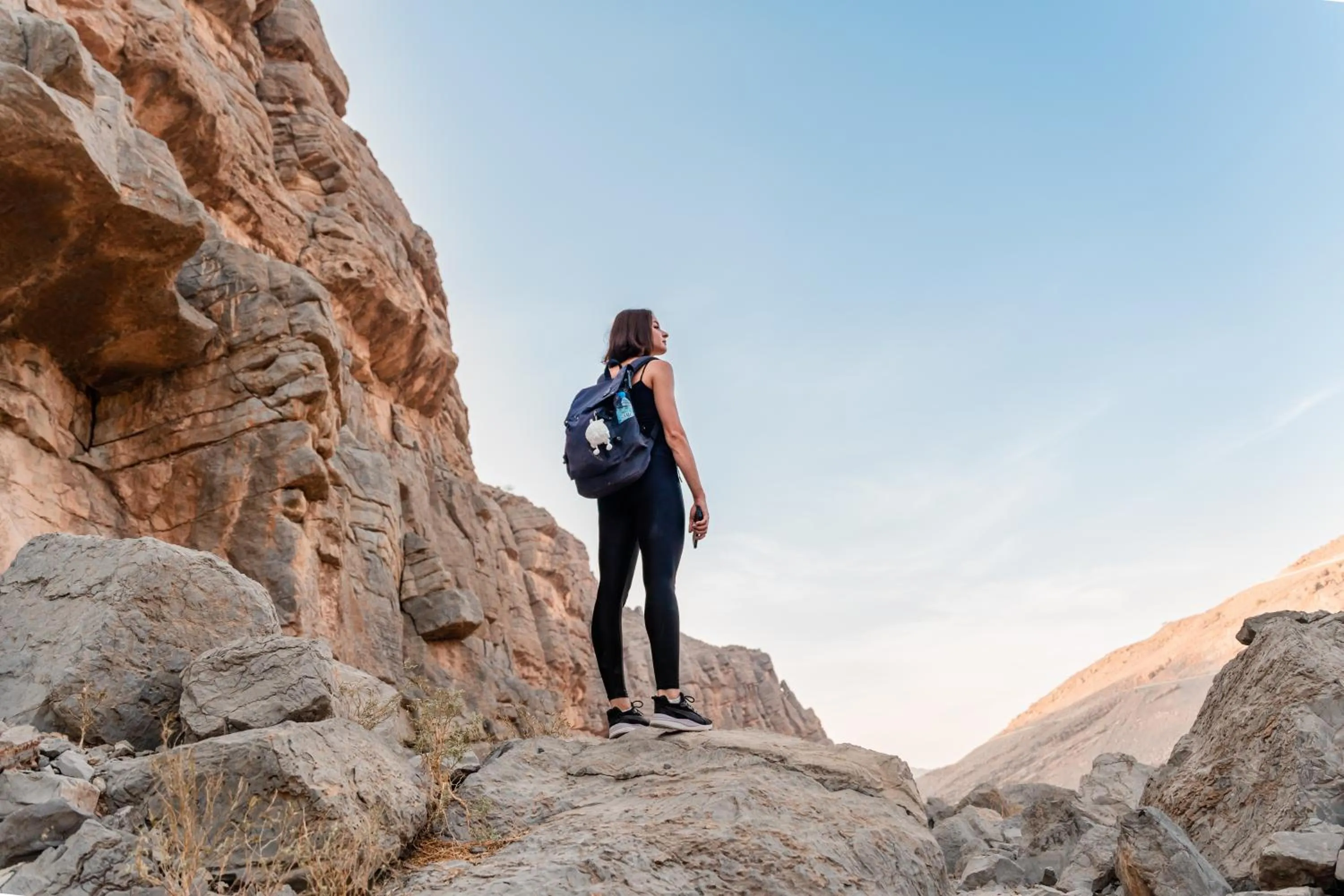 Hiking in Bear Grylls Explorers Camp