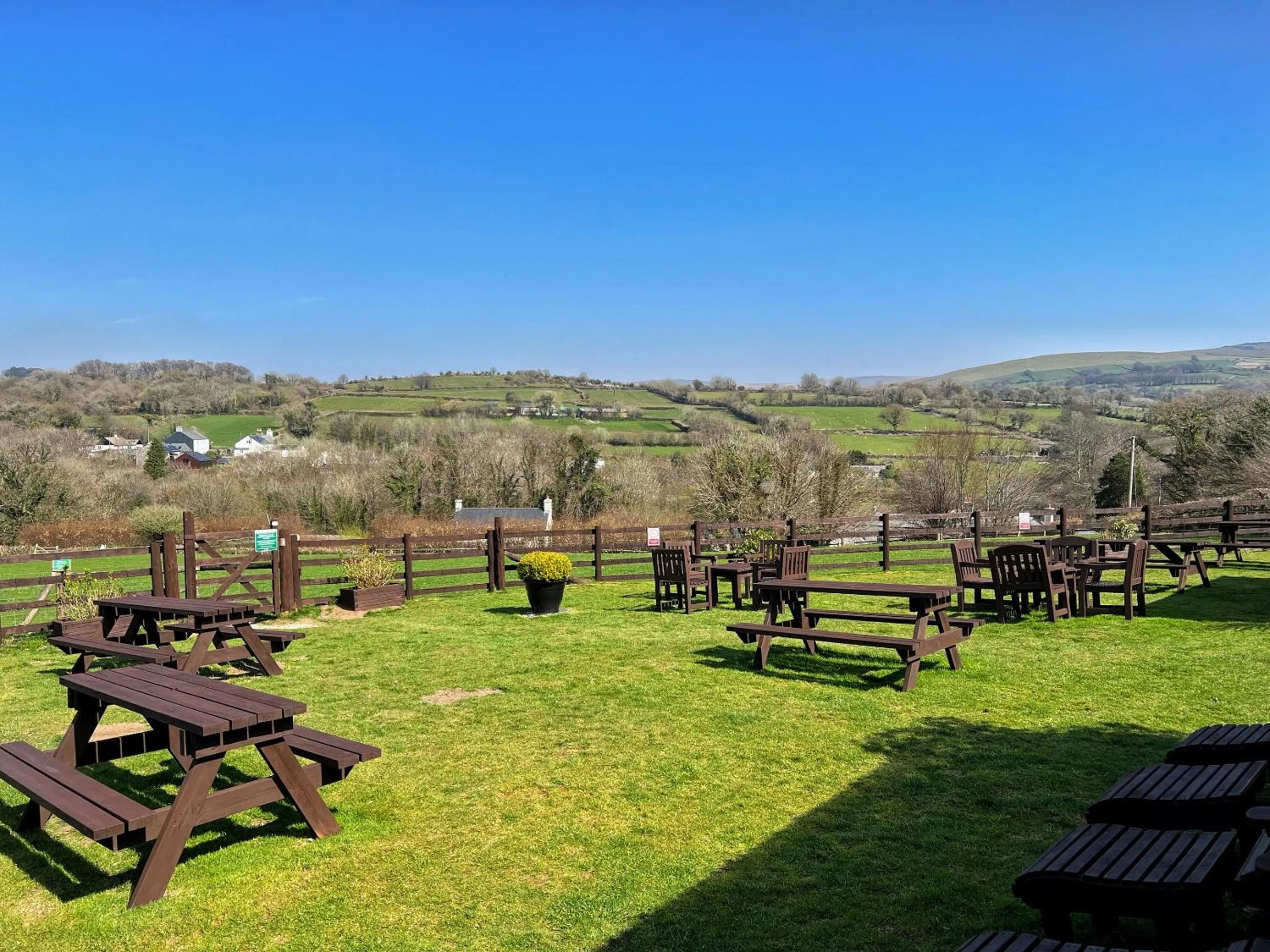 Garden in The Mary Tavy Inn