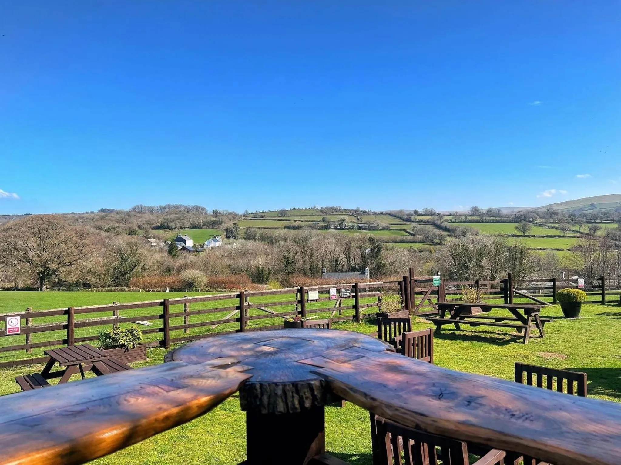 Garden in The Mary Tavy Inn