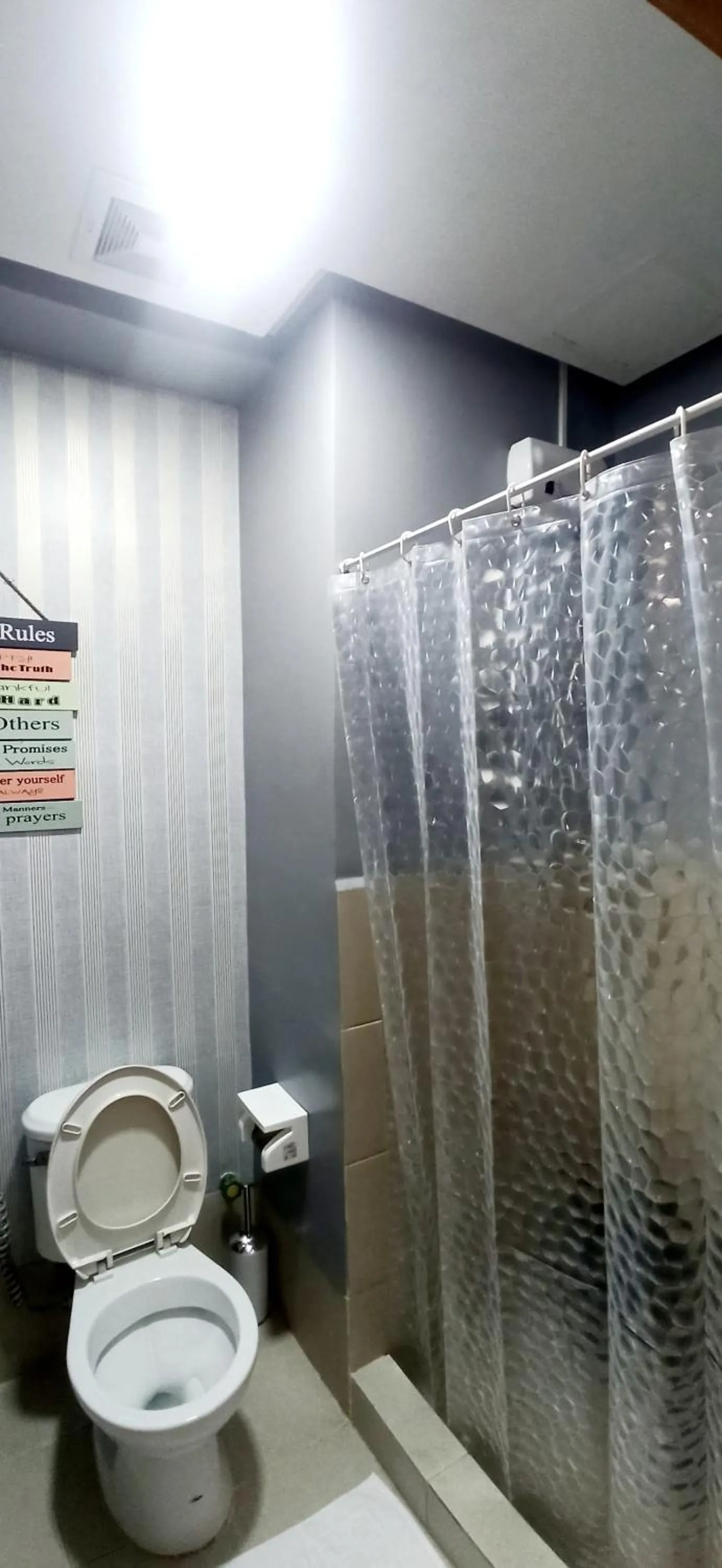 Bathroom in 2-Bedroom CK's Corner Staycation Trees Residences