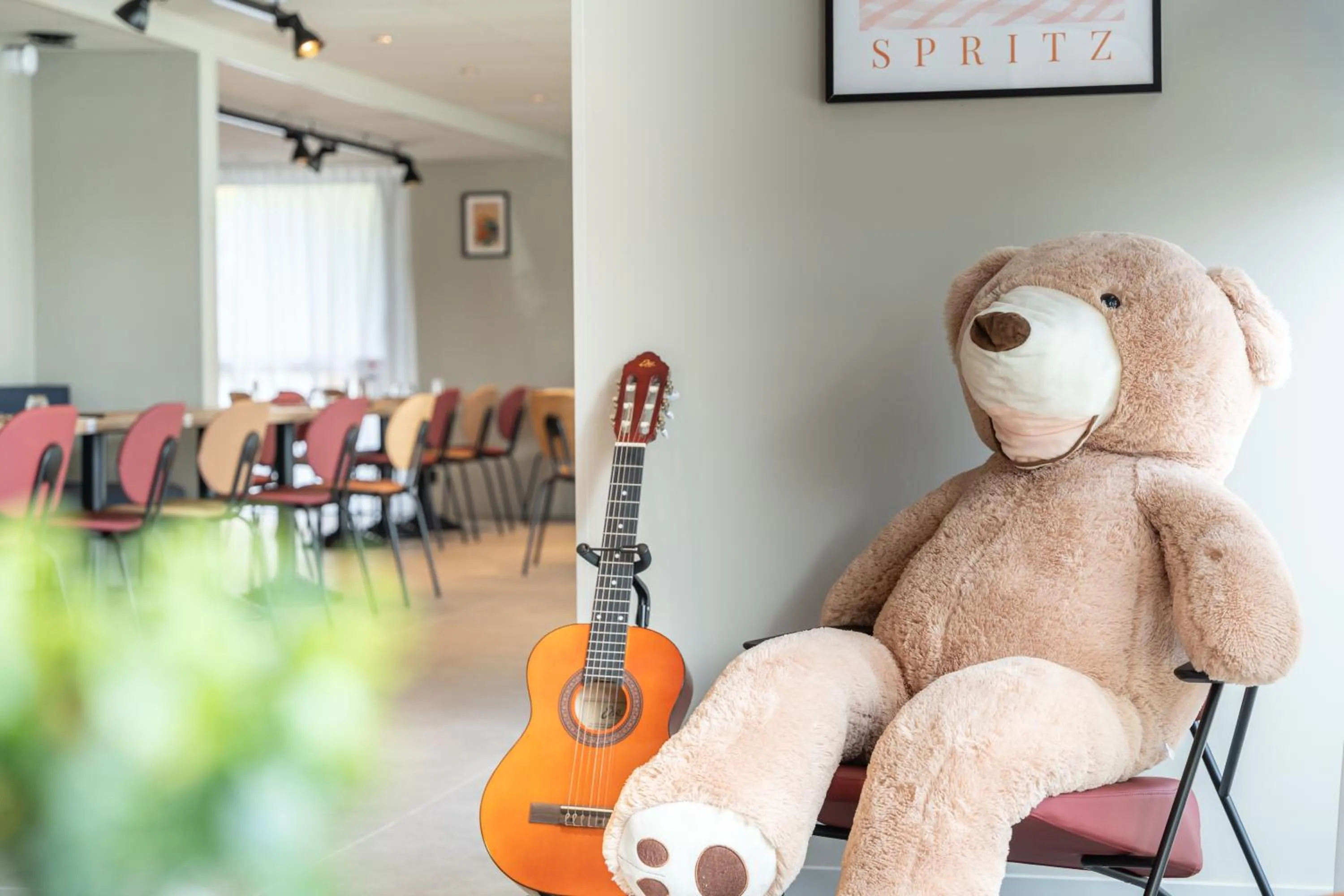 Seating area in Ibis Orleans La Chapelle Saint Mesmin