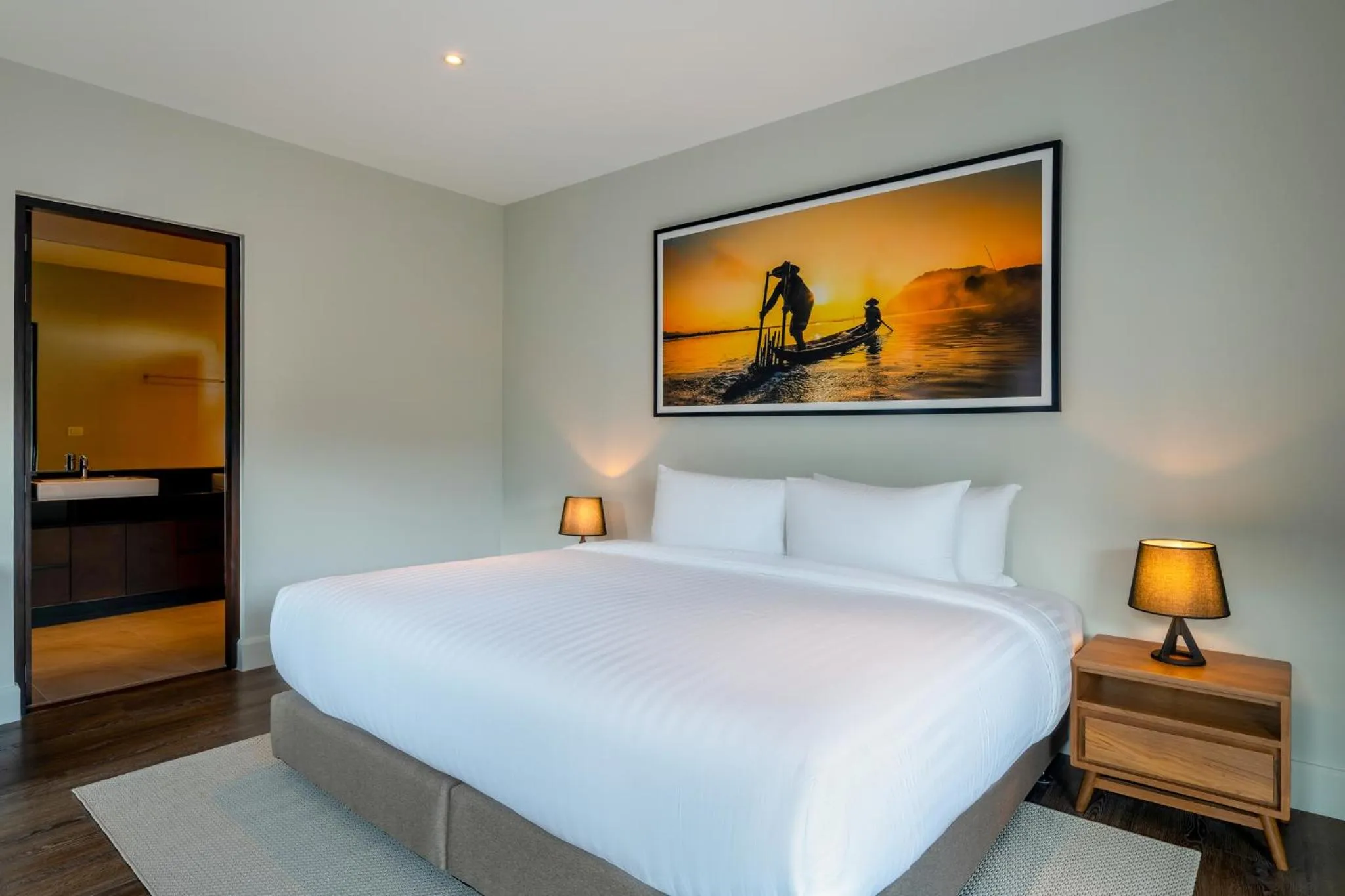 Bedroom, Bed in Luxury 5 Bedroom Pool Villa B11B